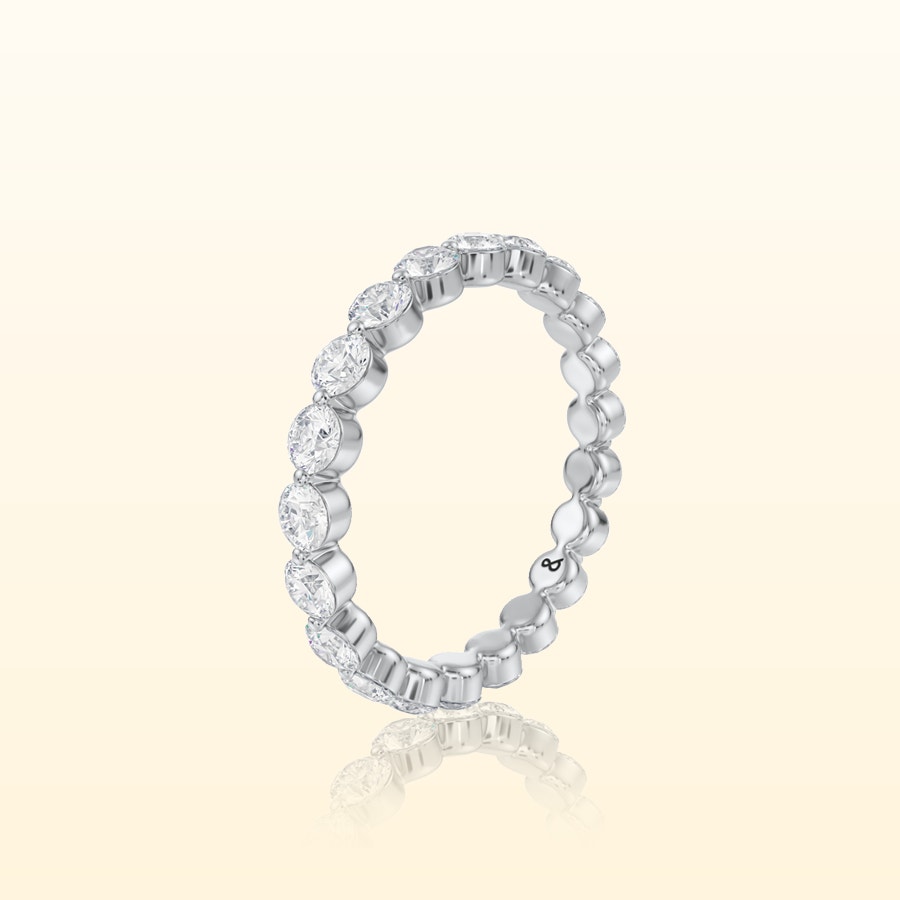 Earth-Mined Eternity Rings