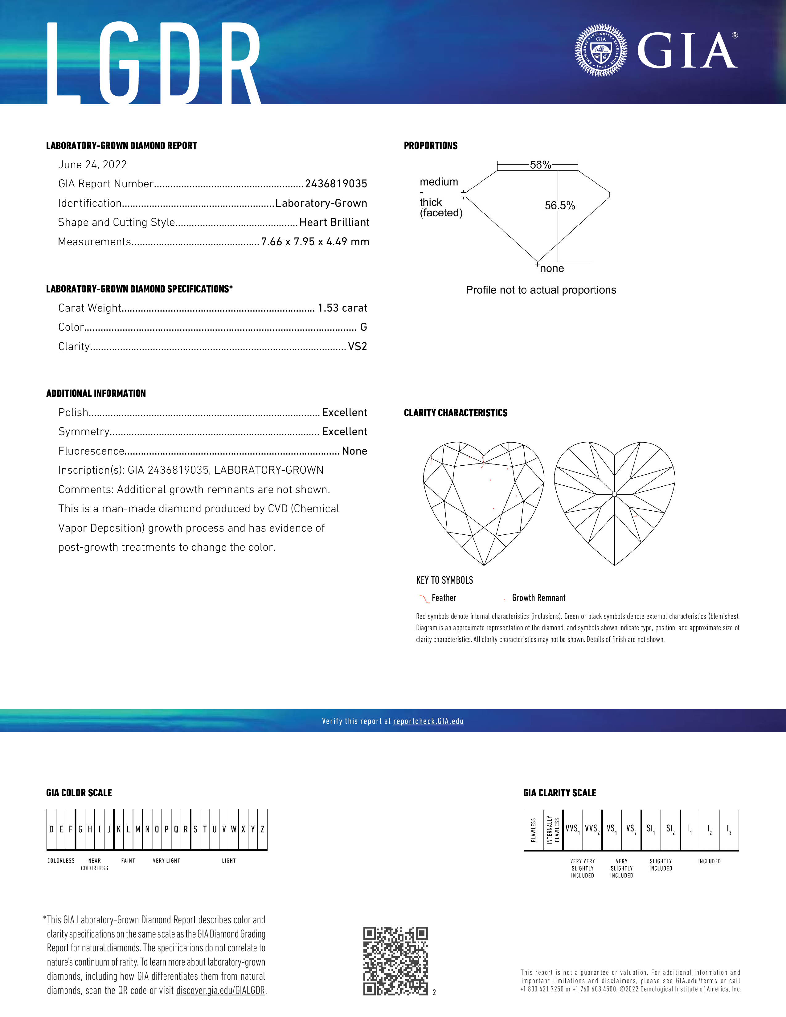 Diamond Certificate