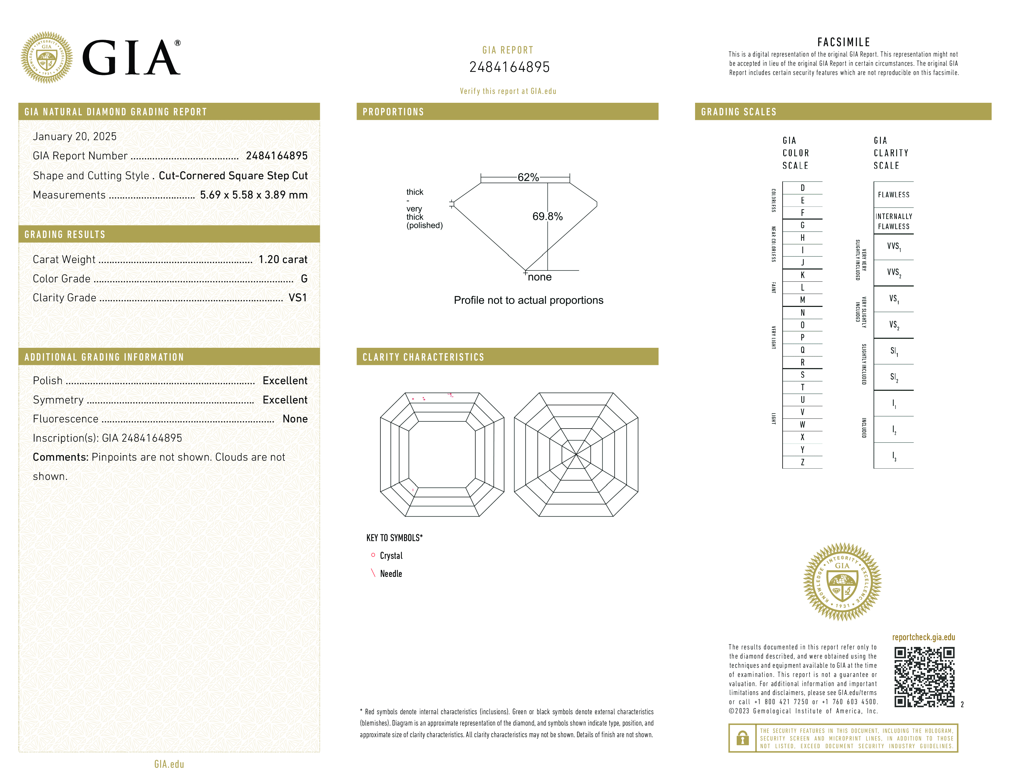 Diamond Certificate