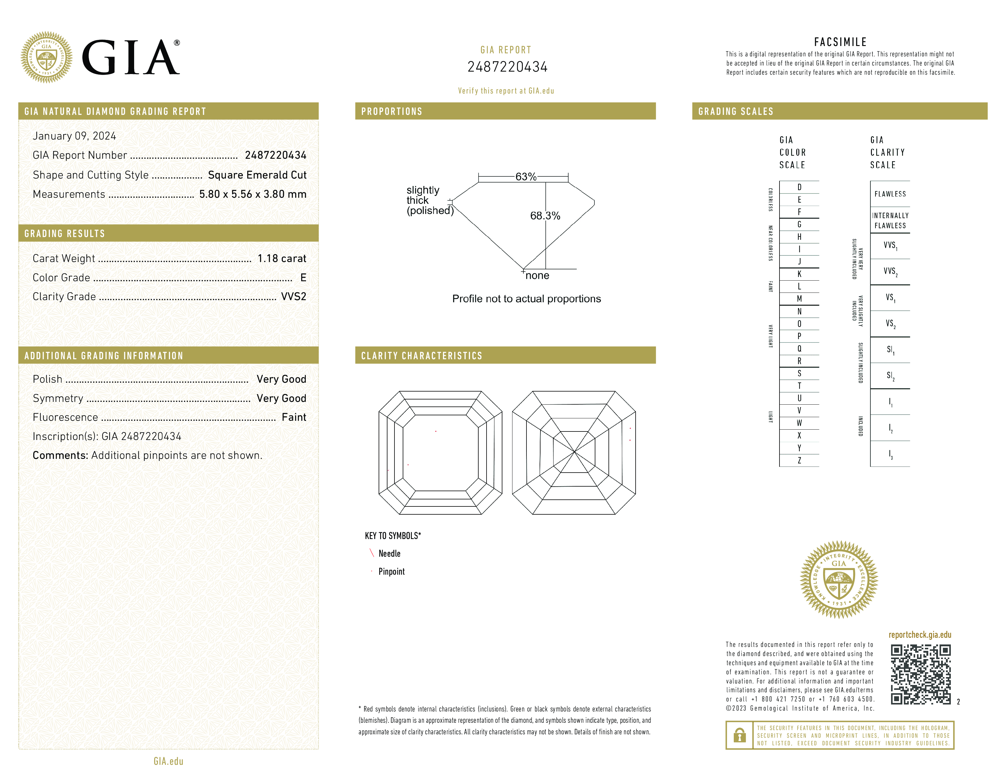Diamond Certificate