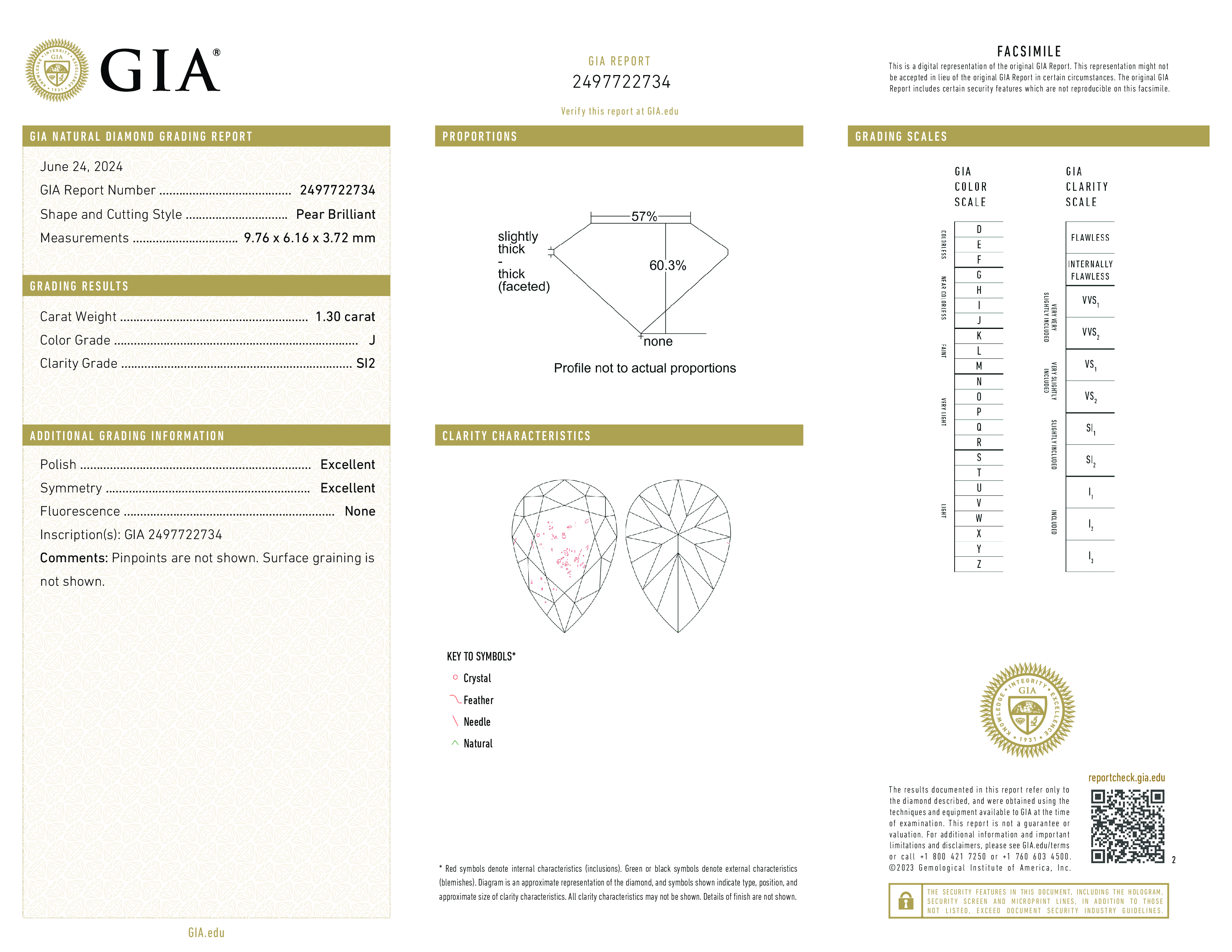 Diamond Certificate