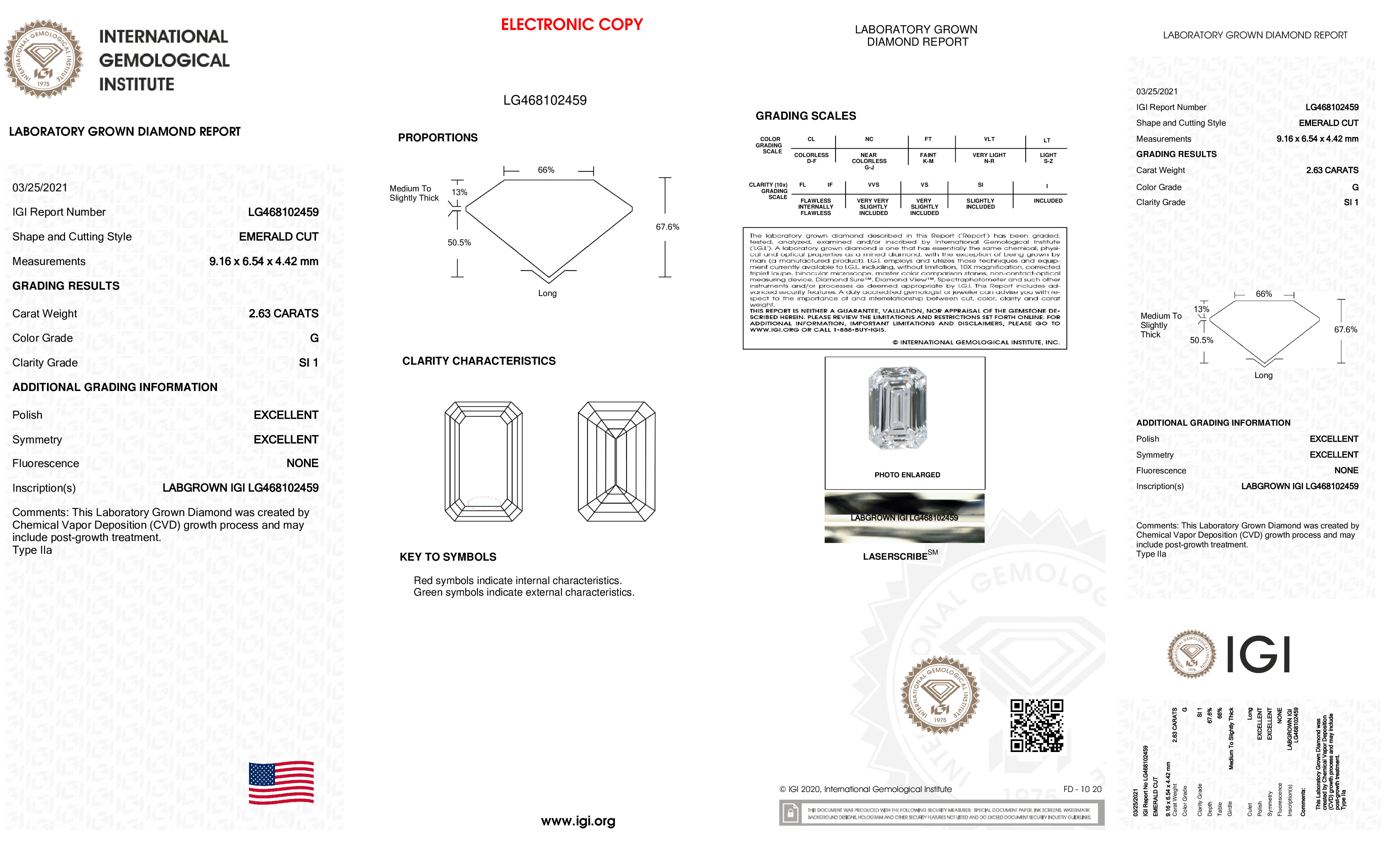 Diamond Certificate