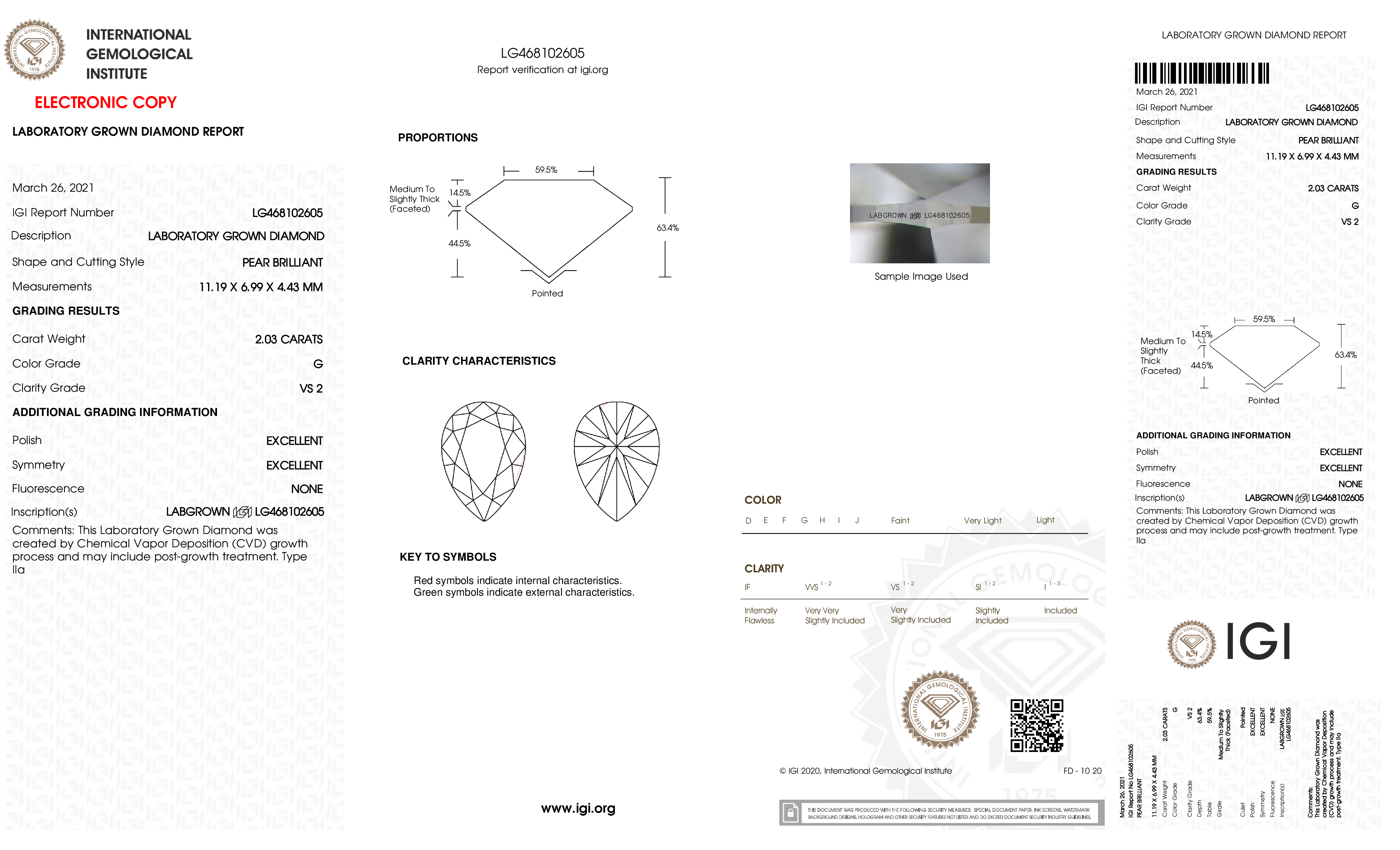 Diamond Certificate