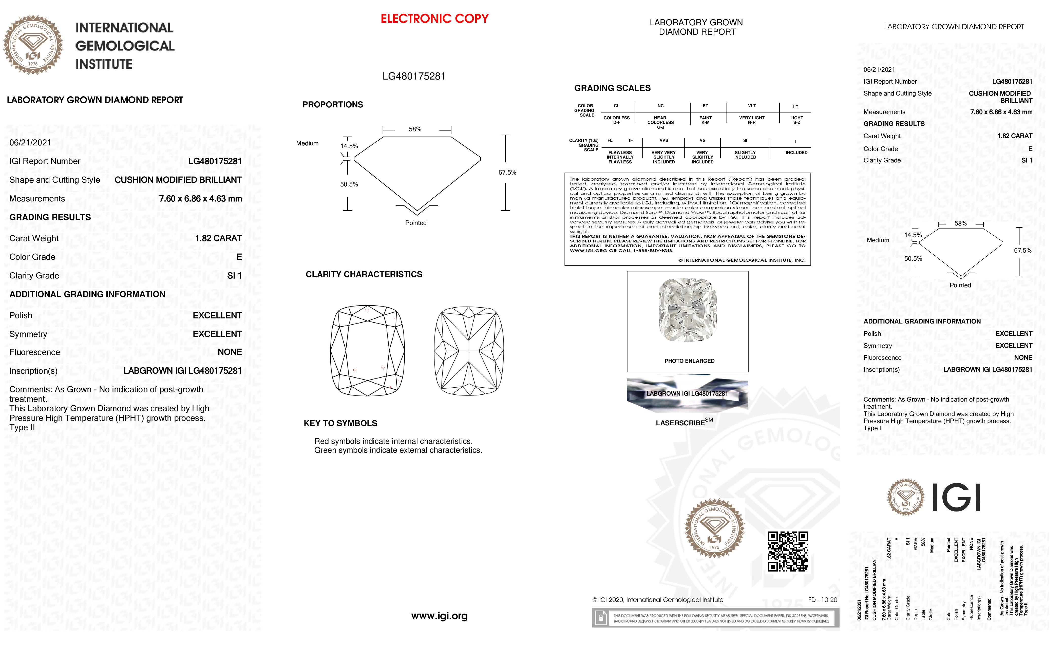 Diamond Certificate