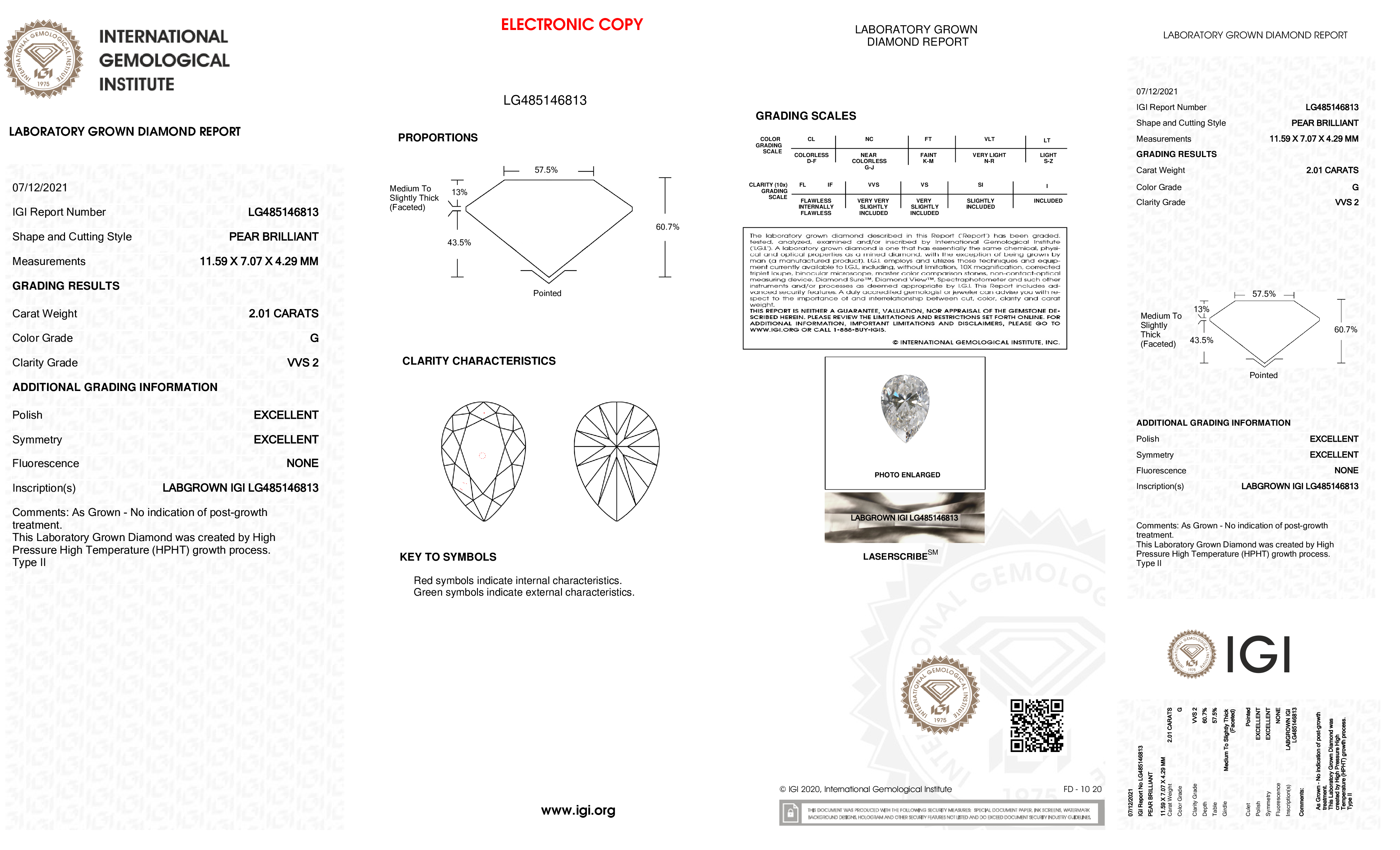 Diamond Certificate