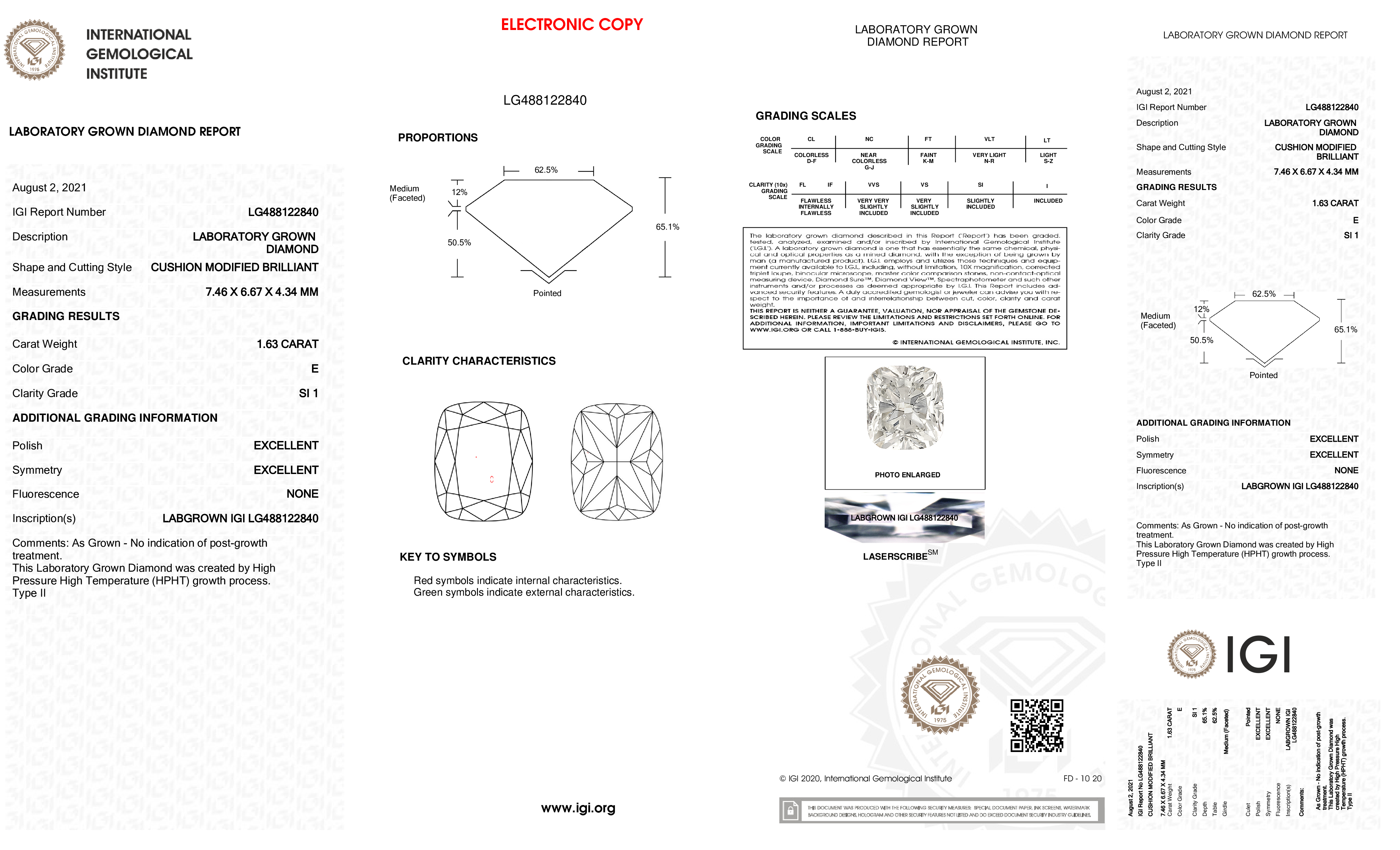 Diamond Certificate