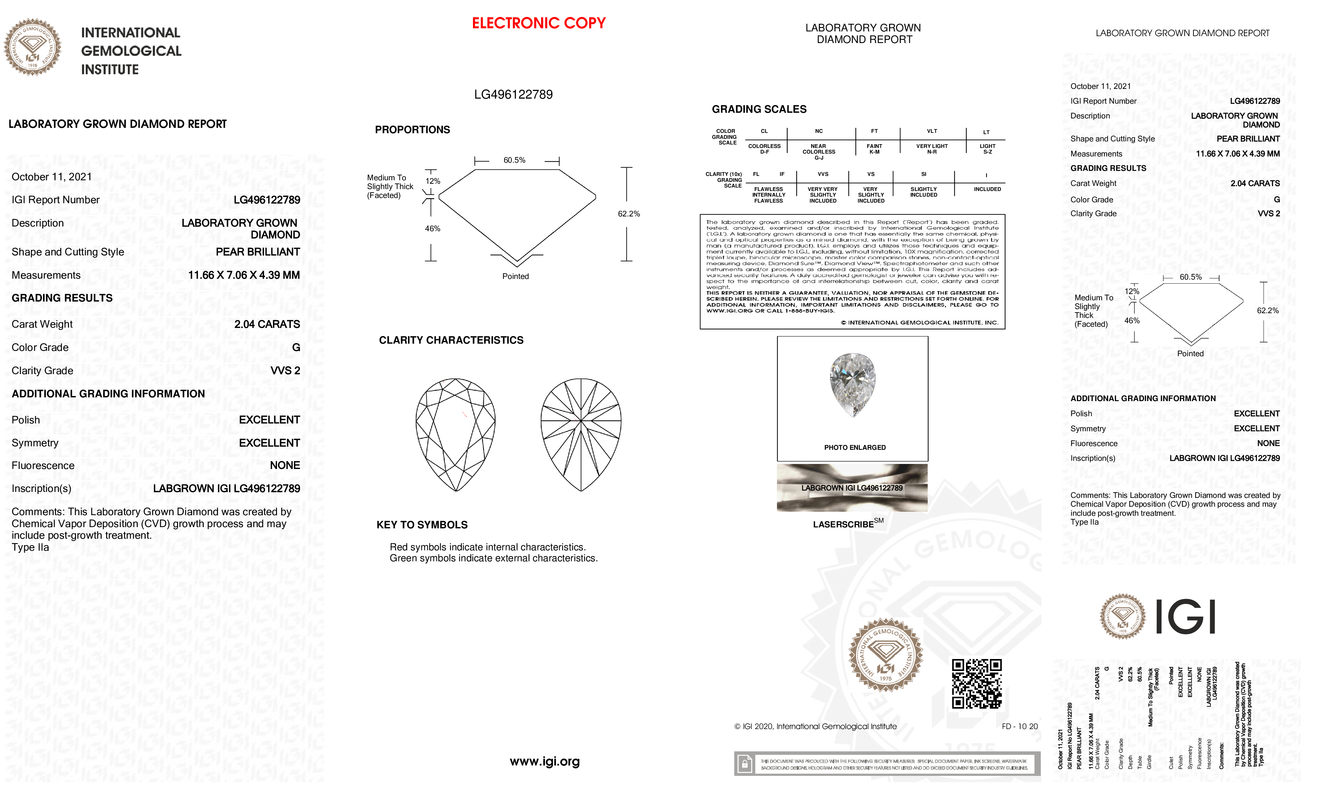 Diamond Certificate