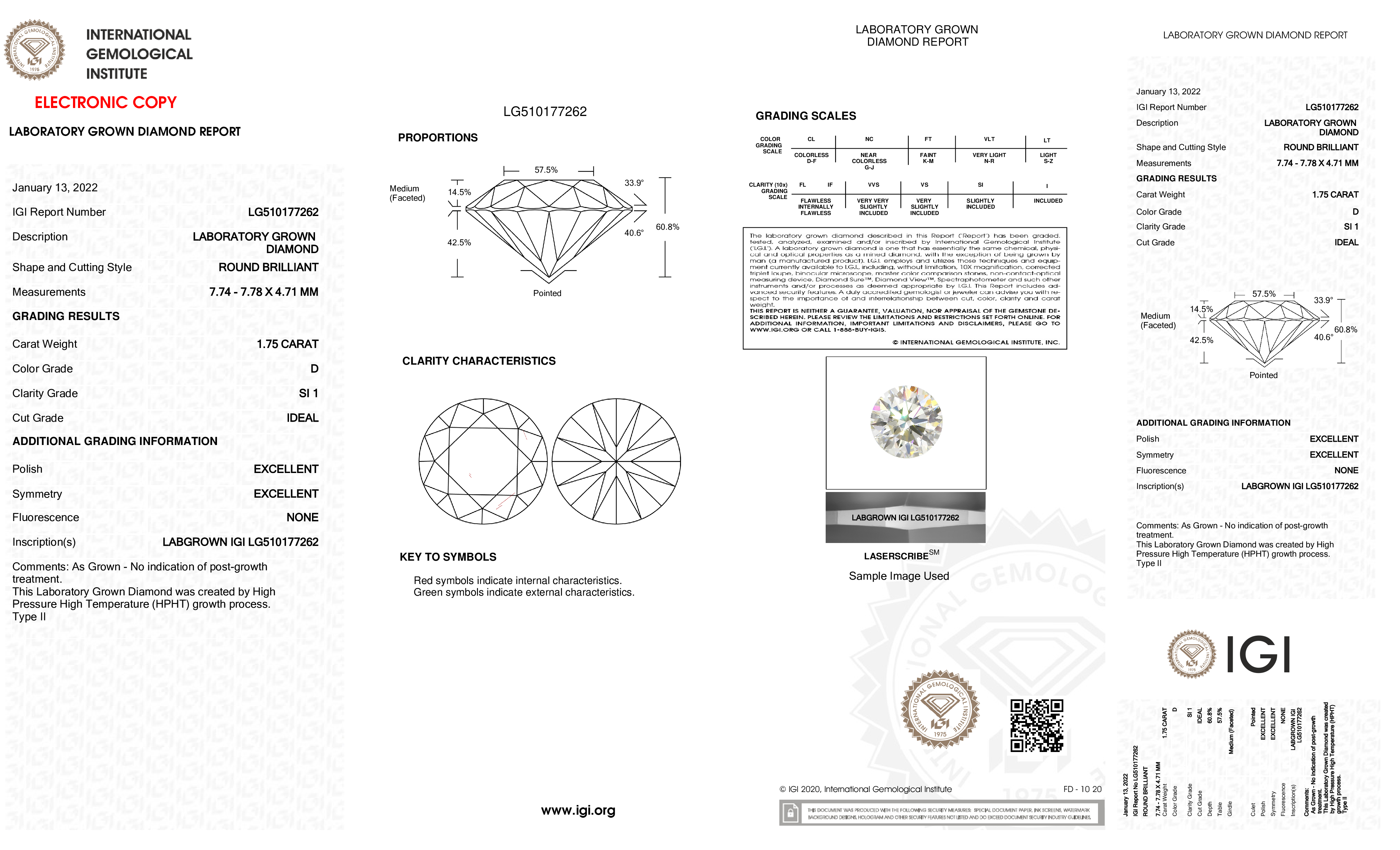 Diamond Certificate