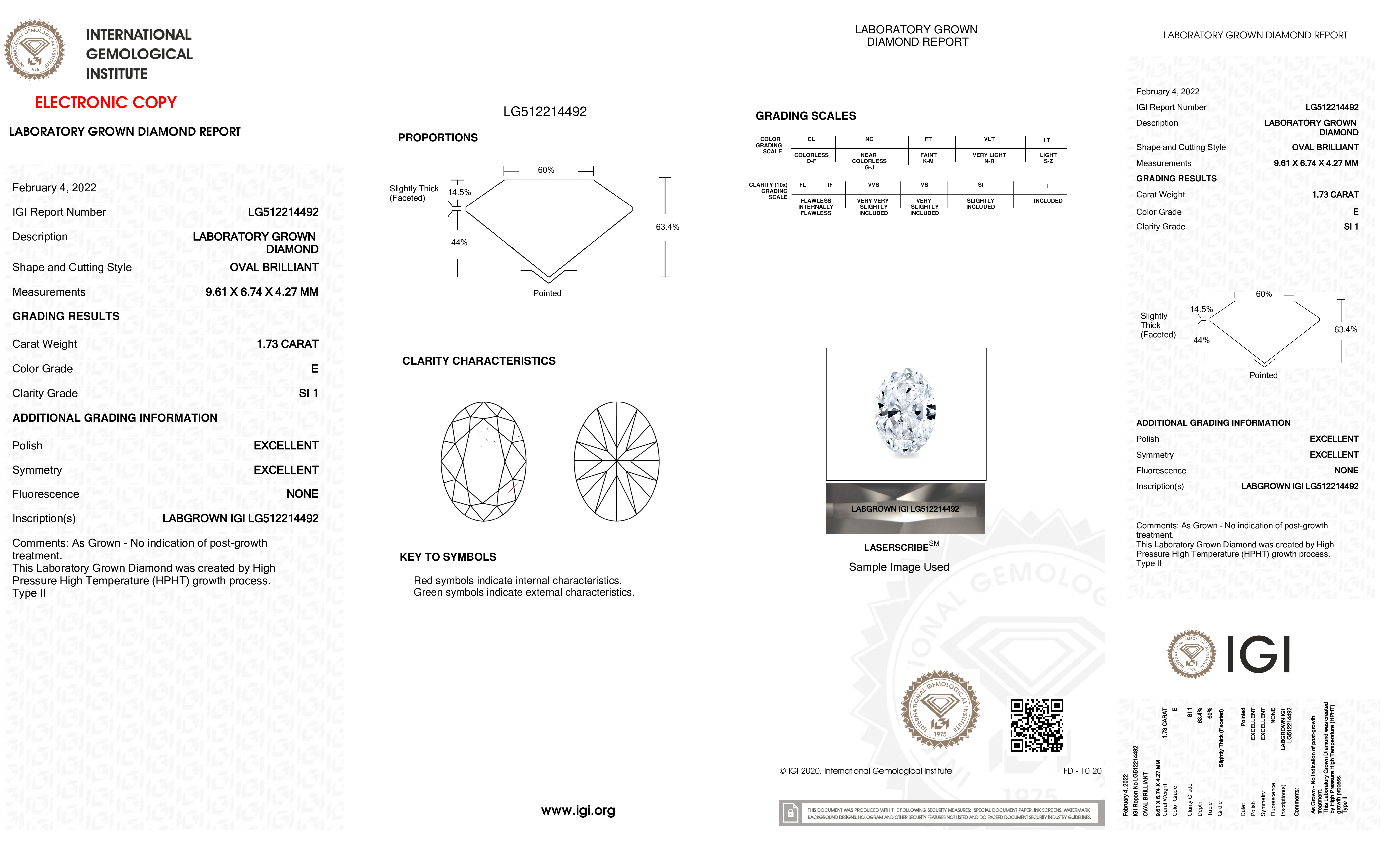 Diamond Certificate