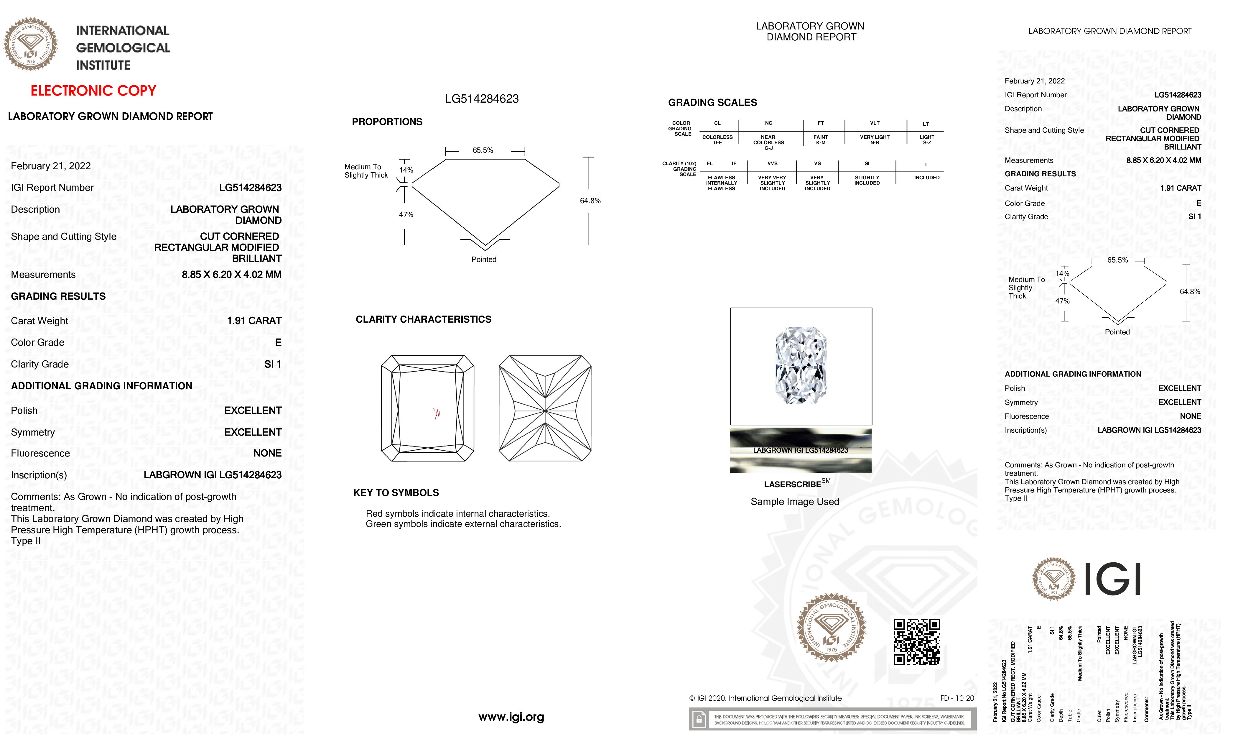 Diamond Certificate