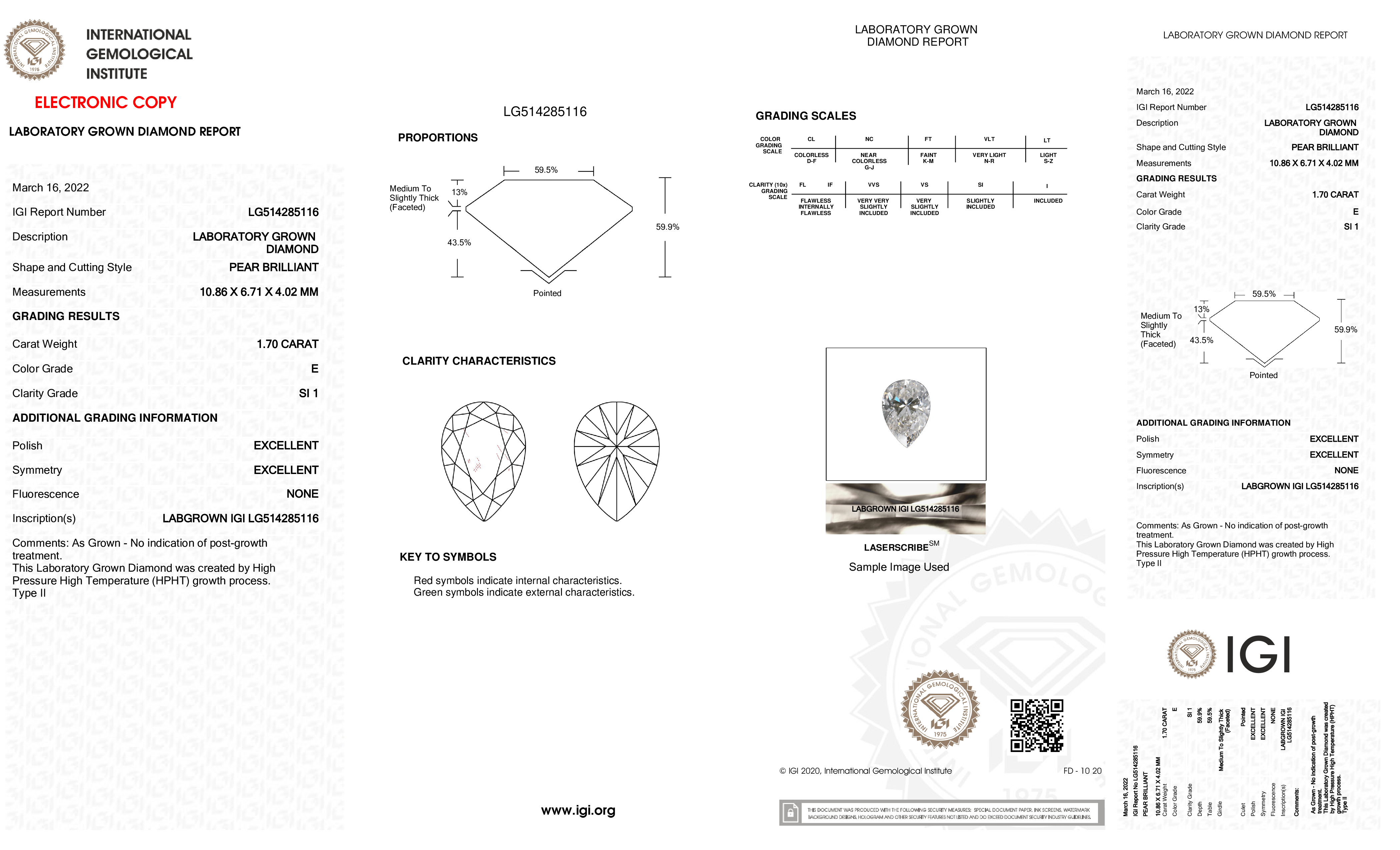 Diamond Certificate