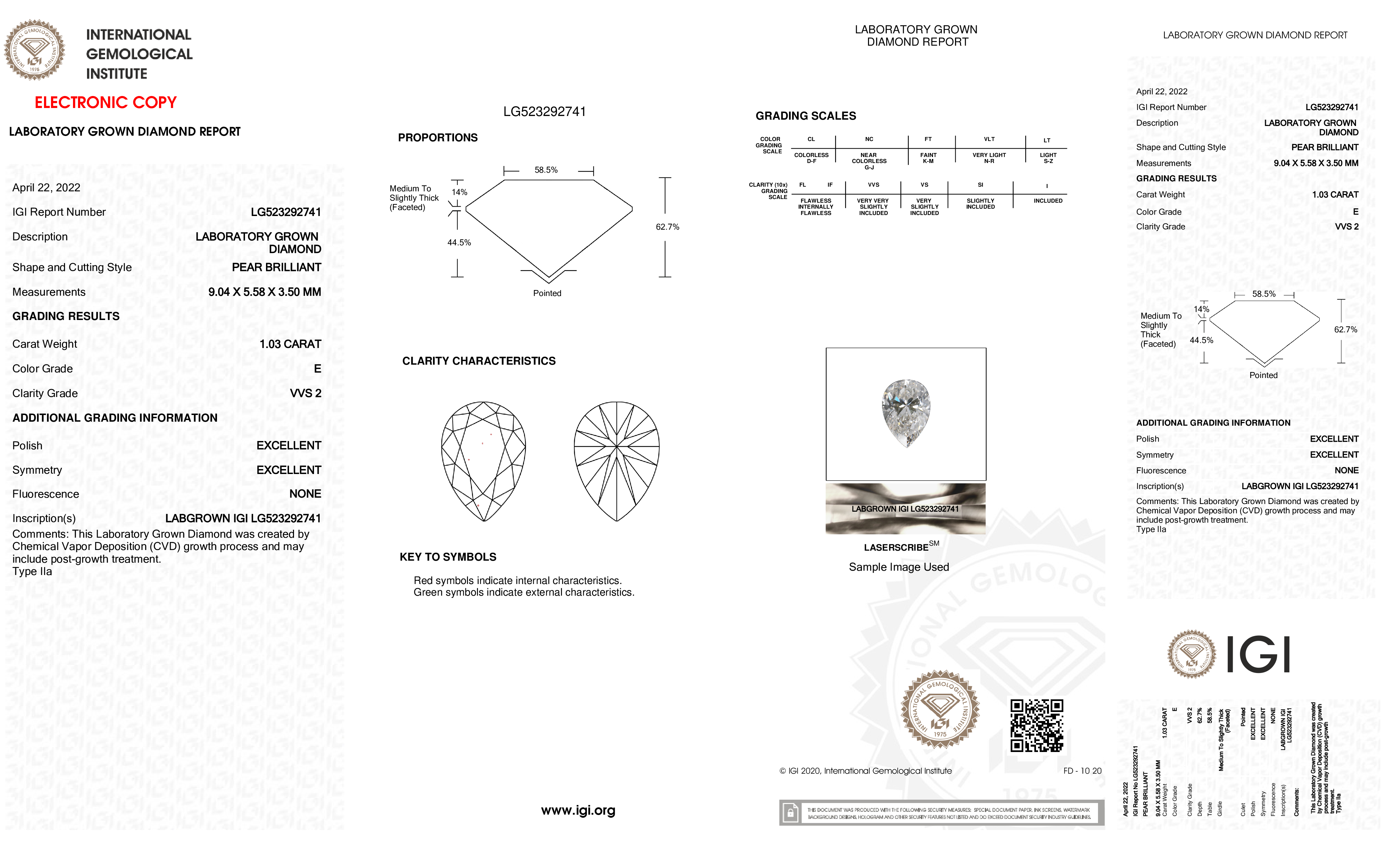 Diamond Certificate