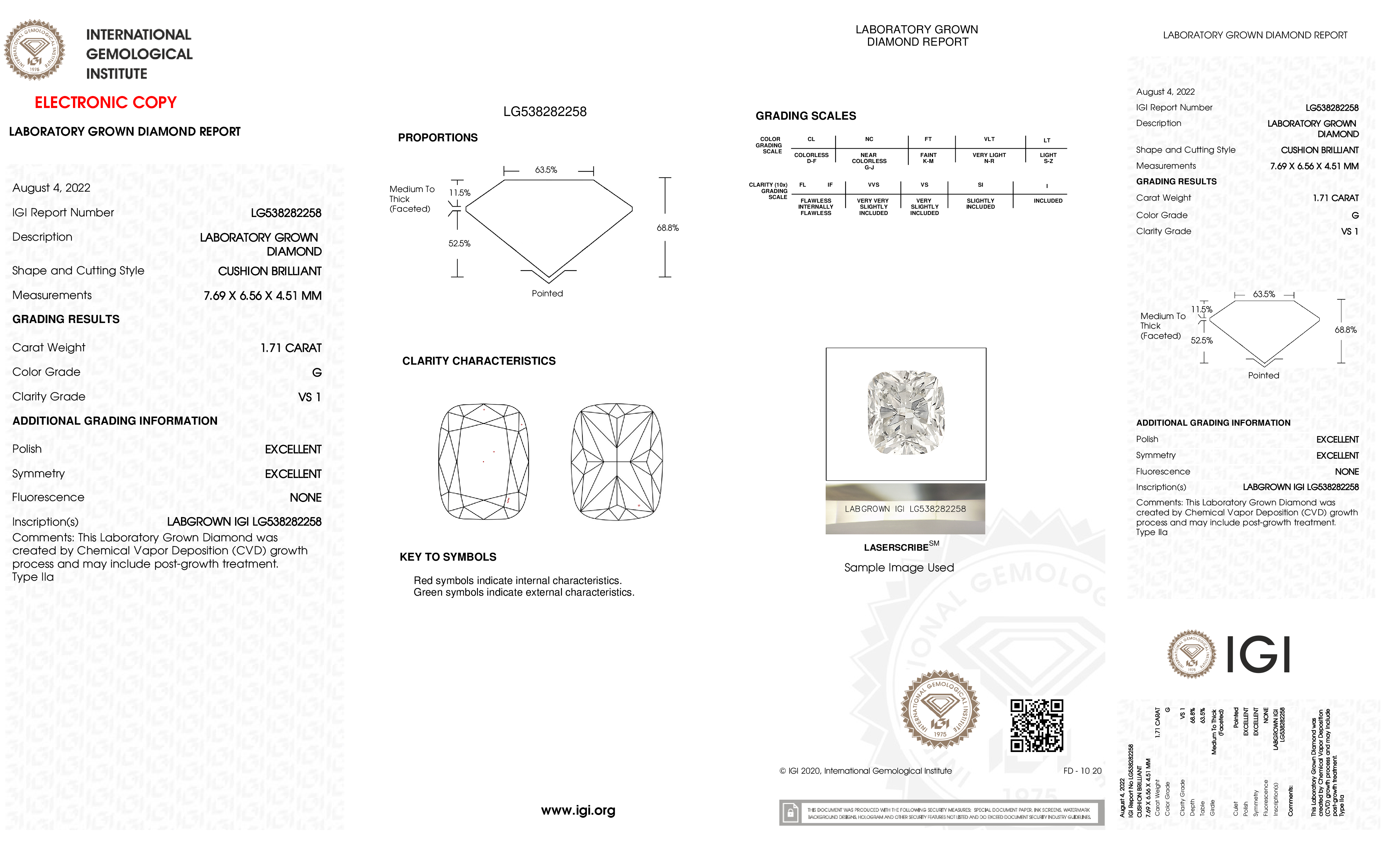Diamond Certificate