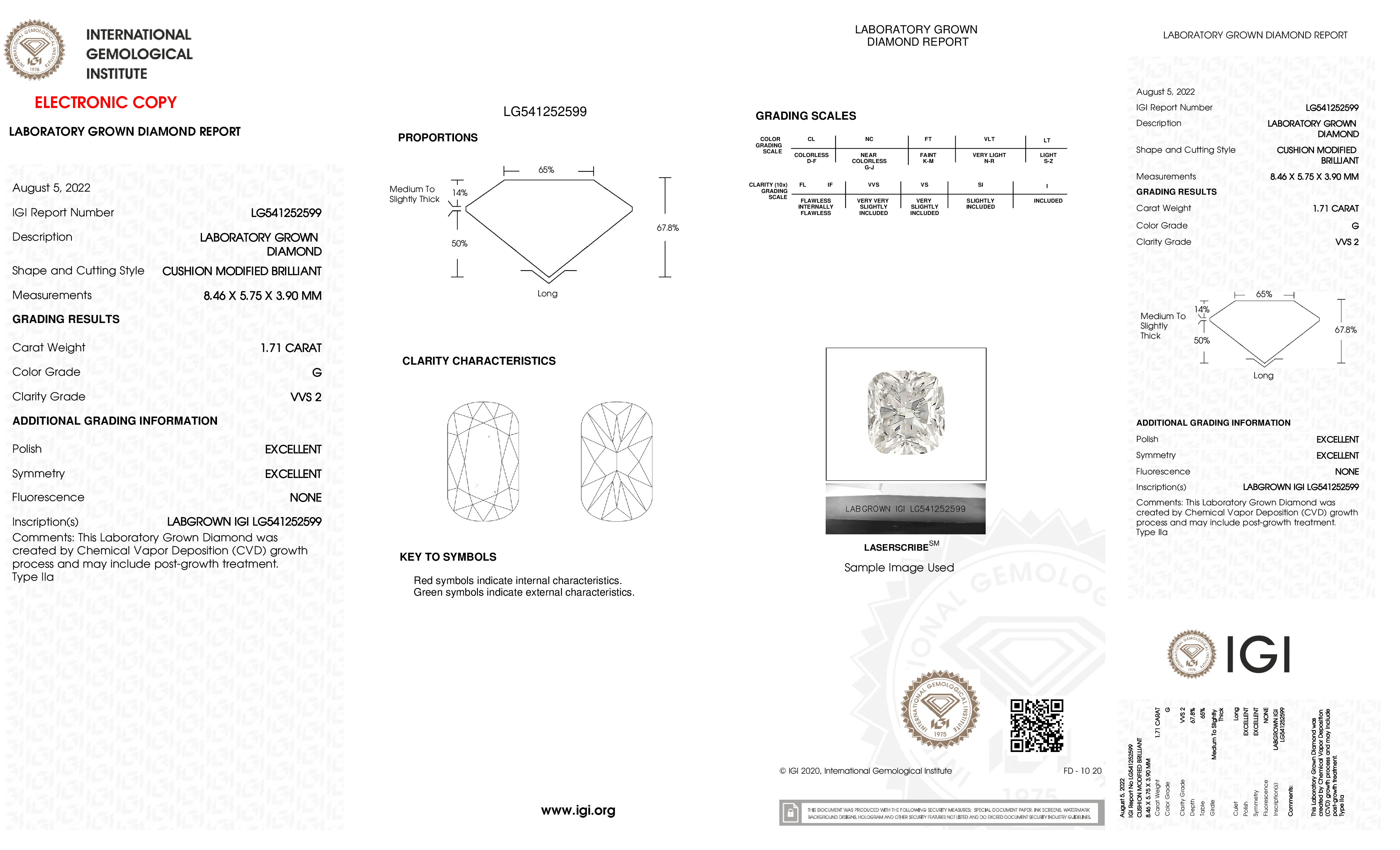 Diamond Certificate