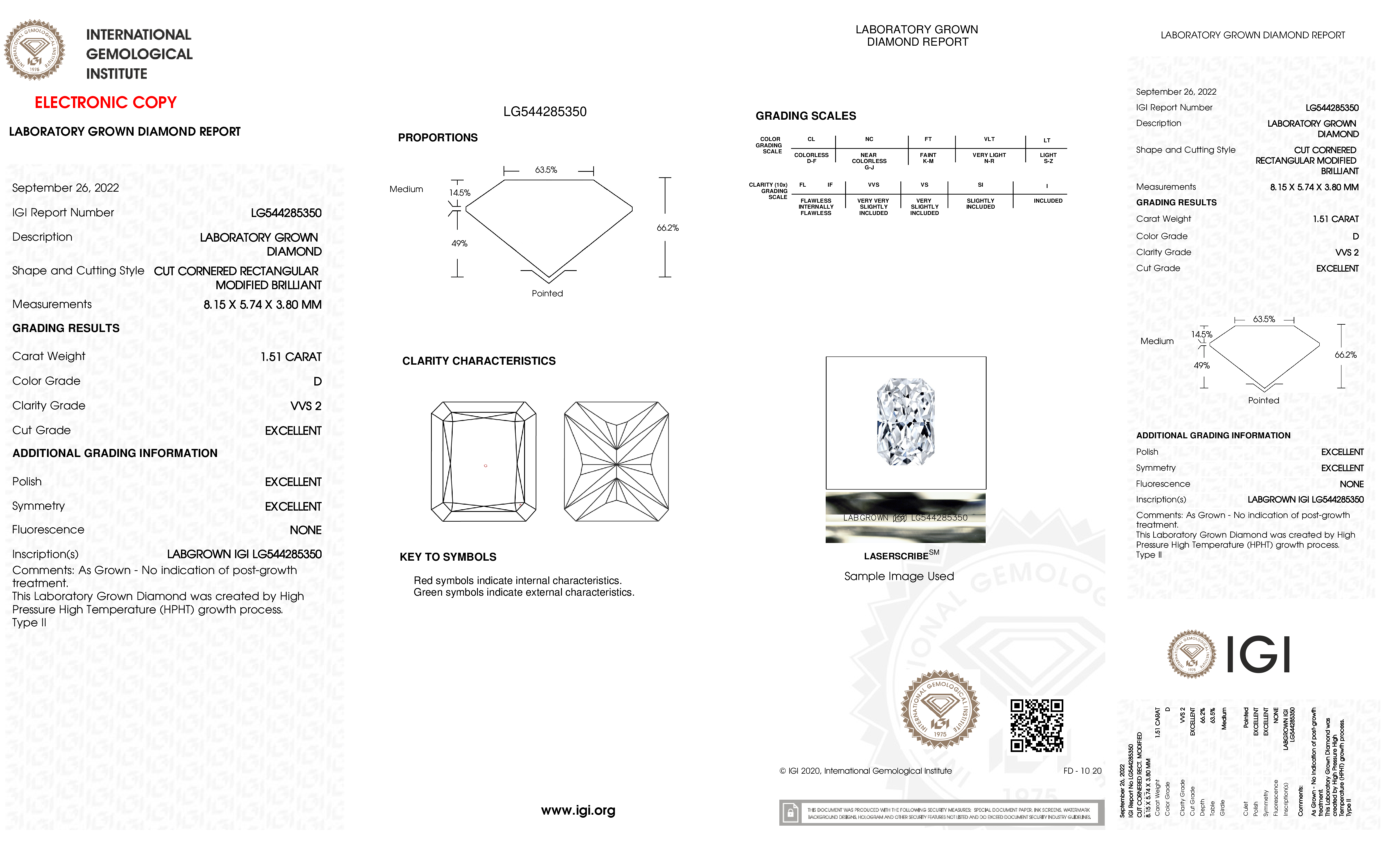 Diamond Certificate