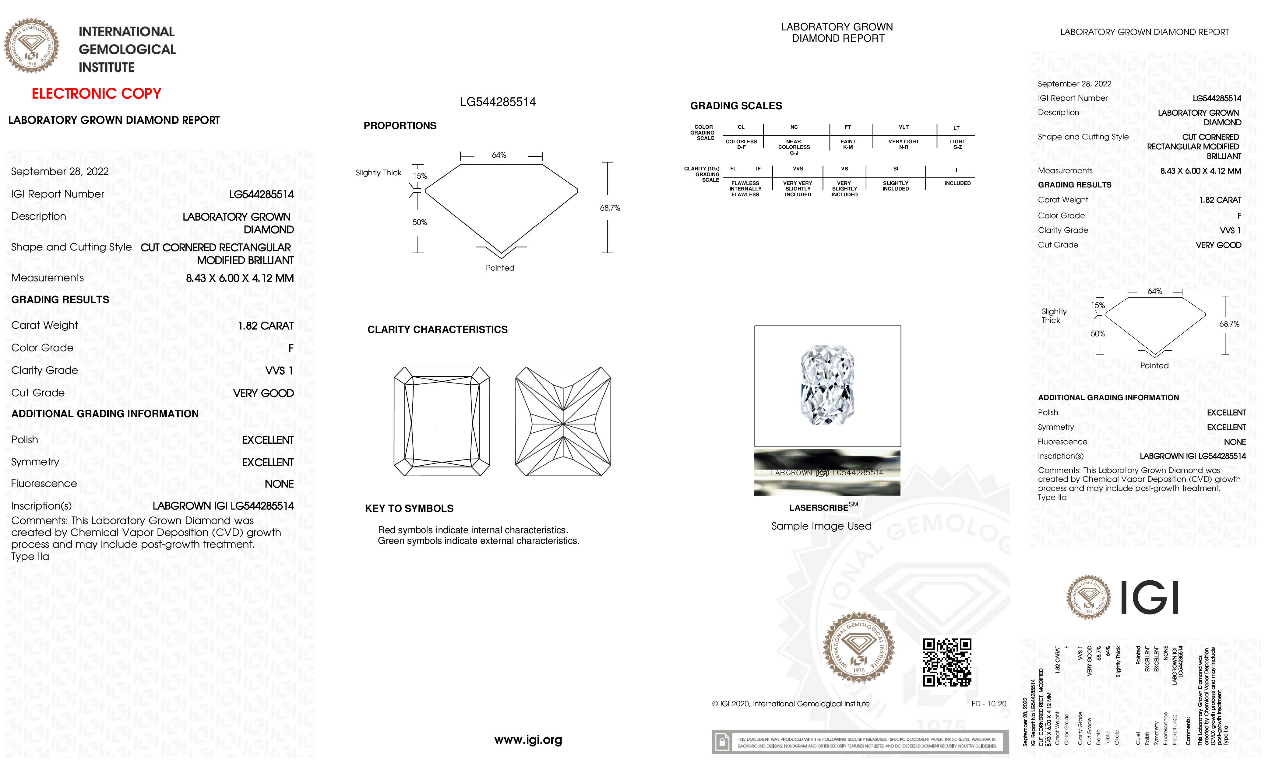 Diamond Certificate