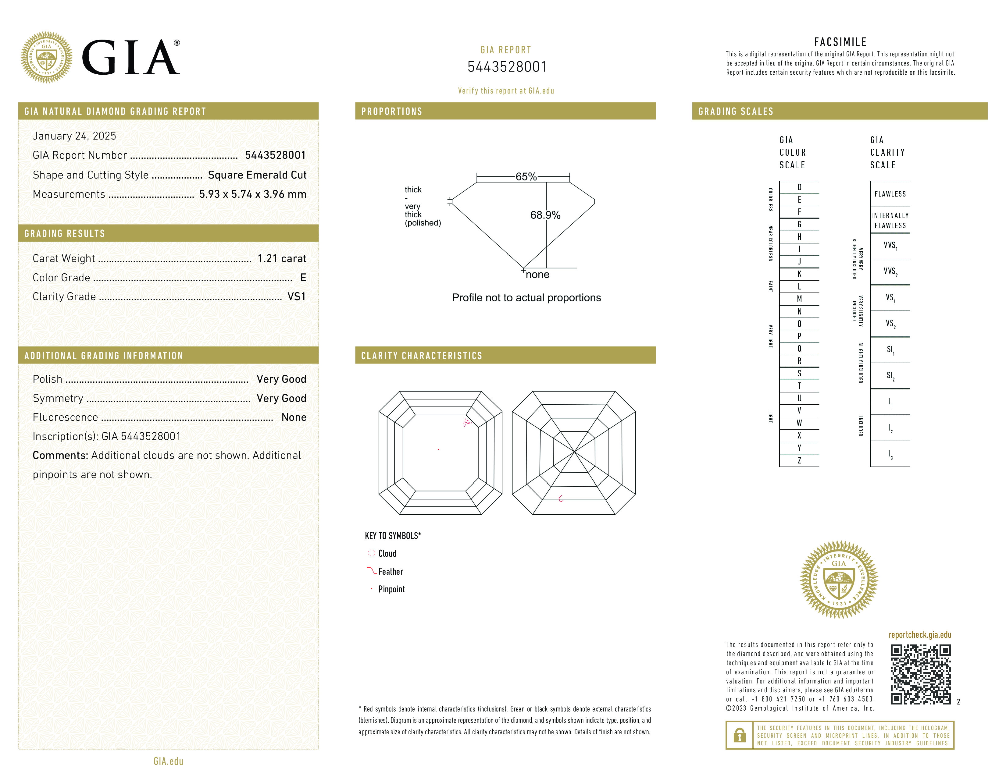 Diamond Certificate