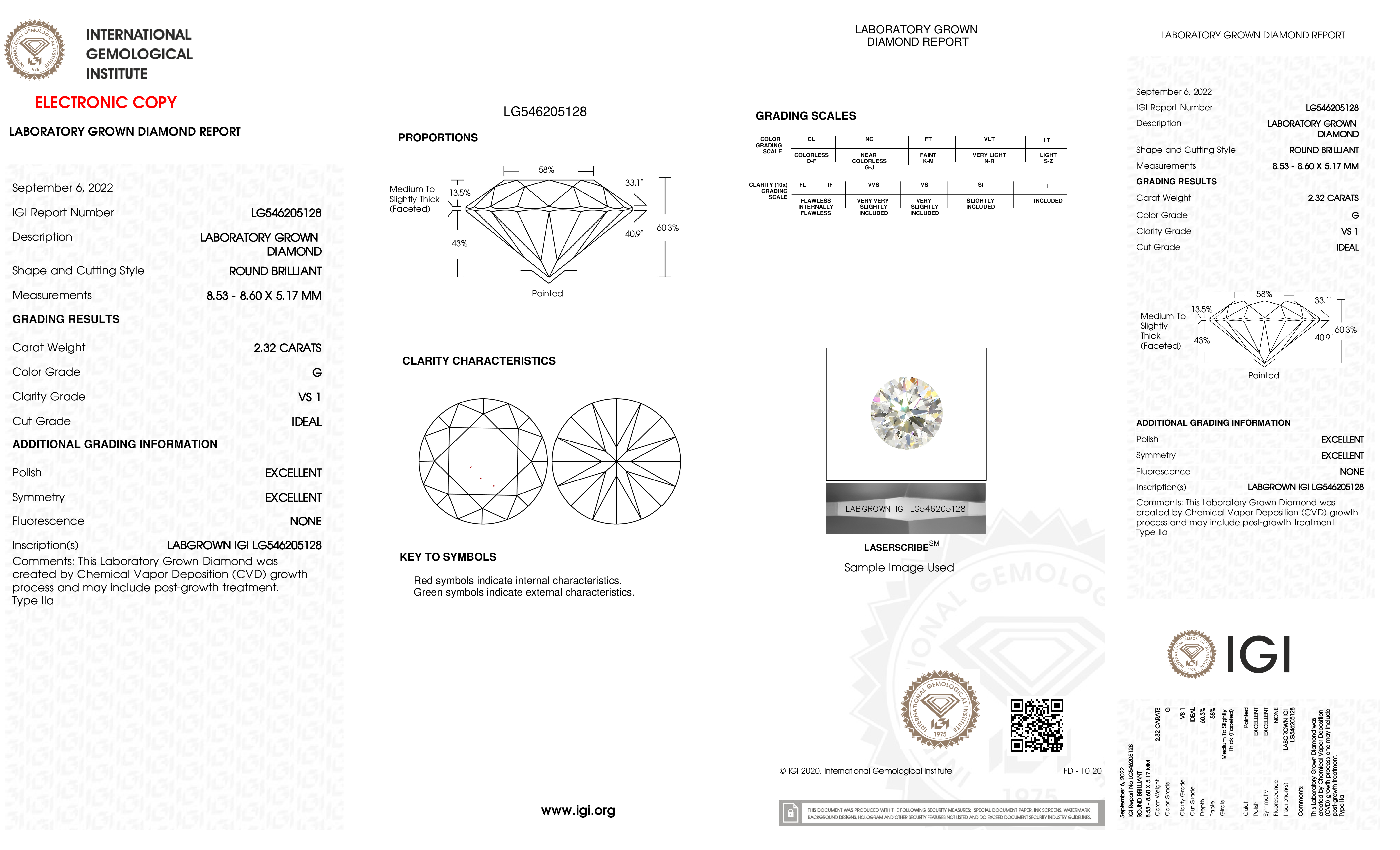Diamond Certificate