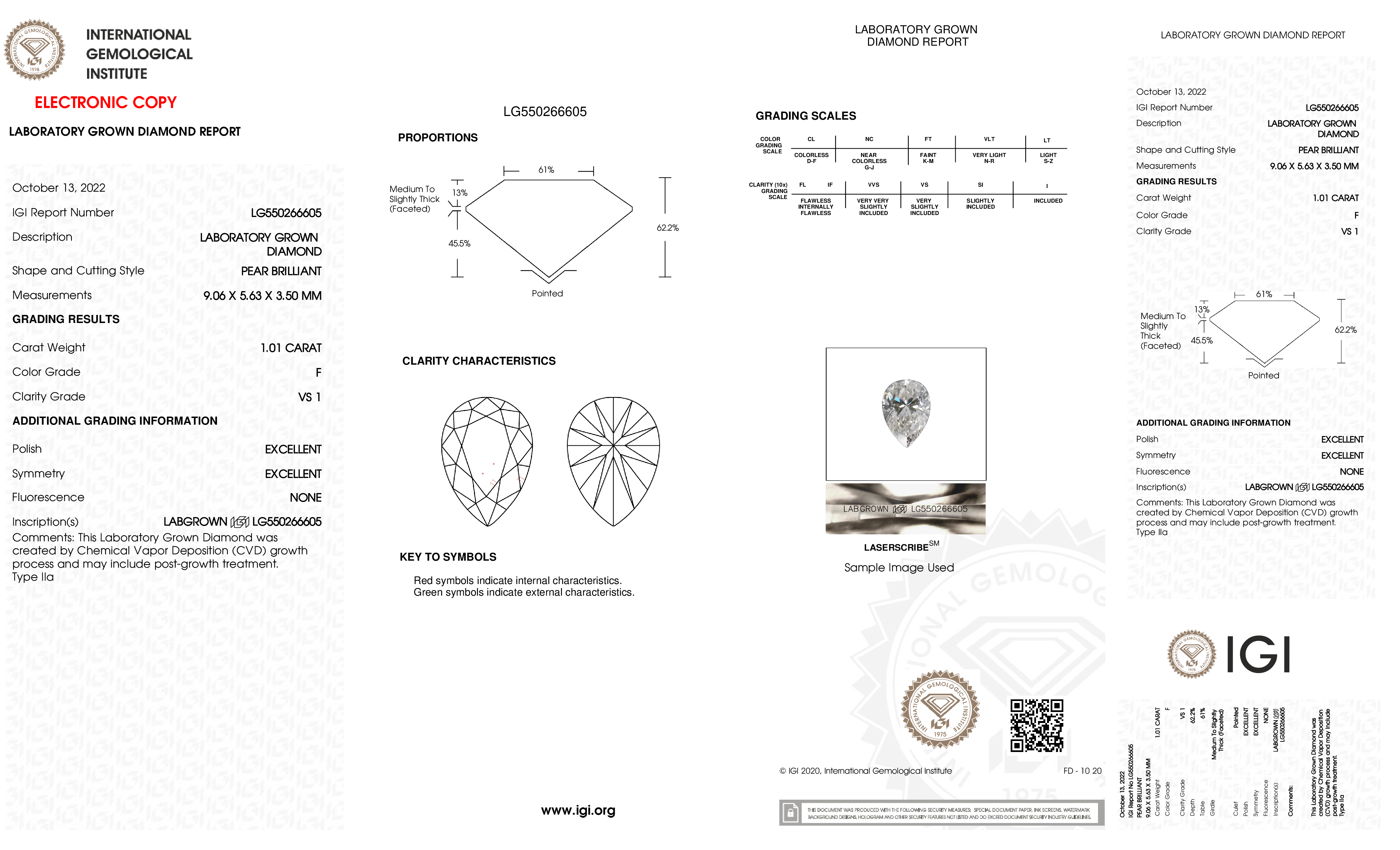Diamond Certificate