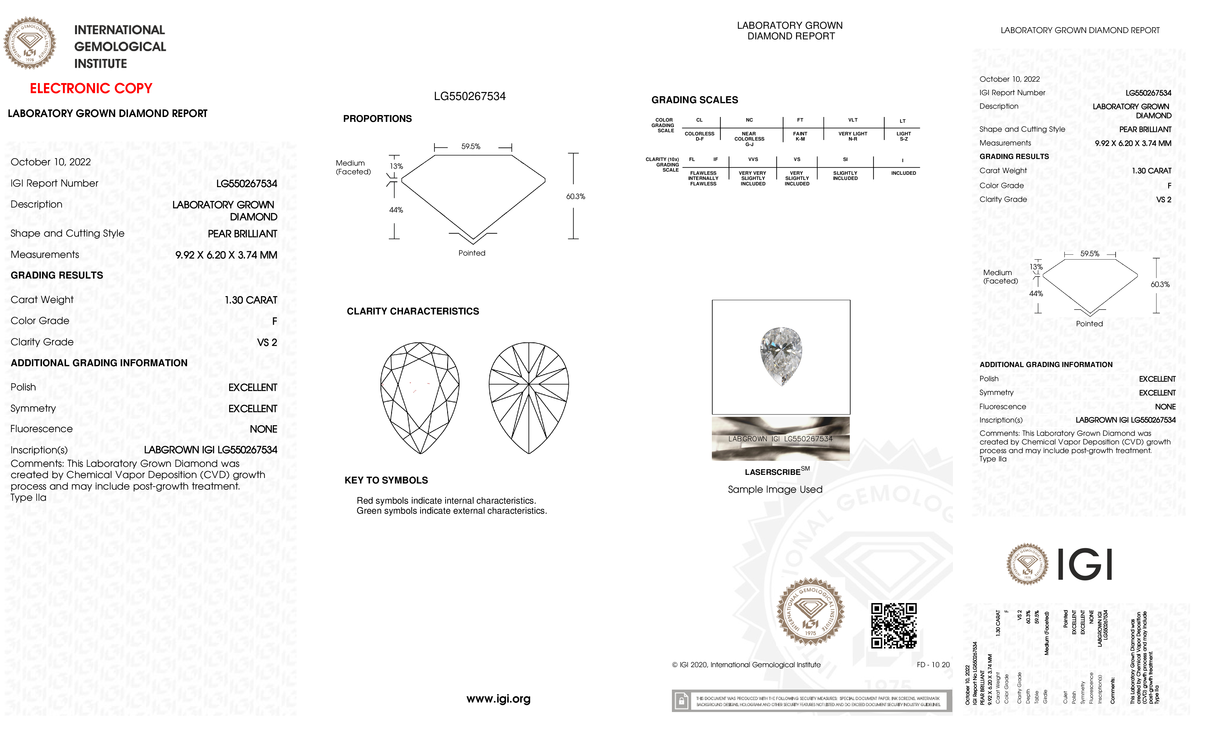 Diamond Certificate