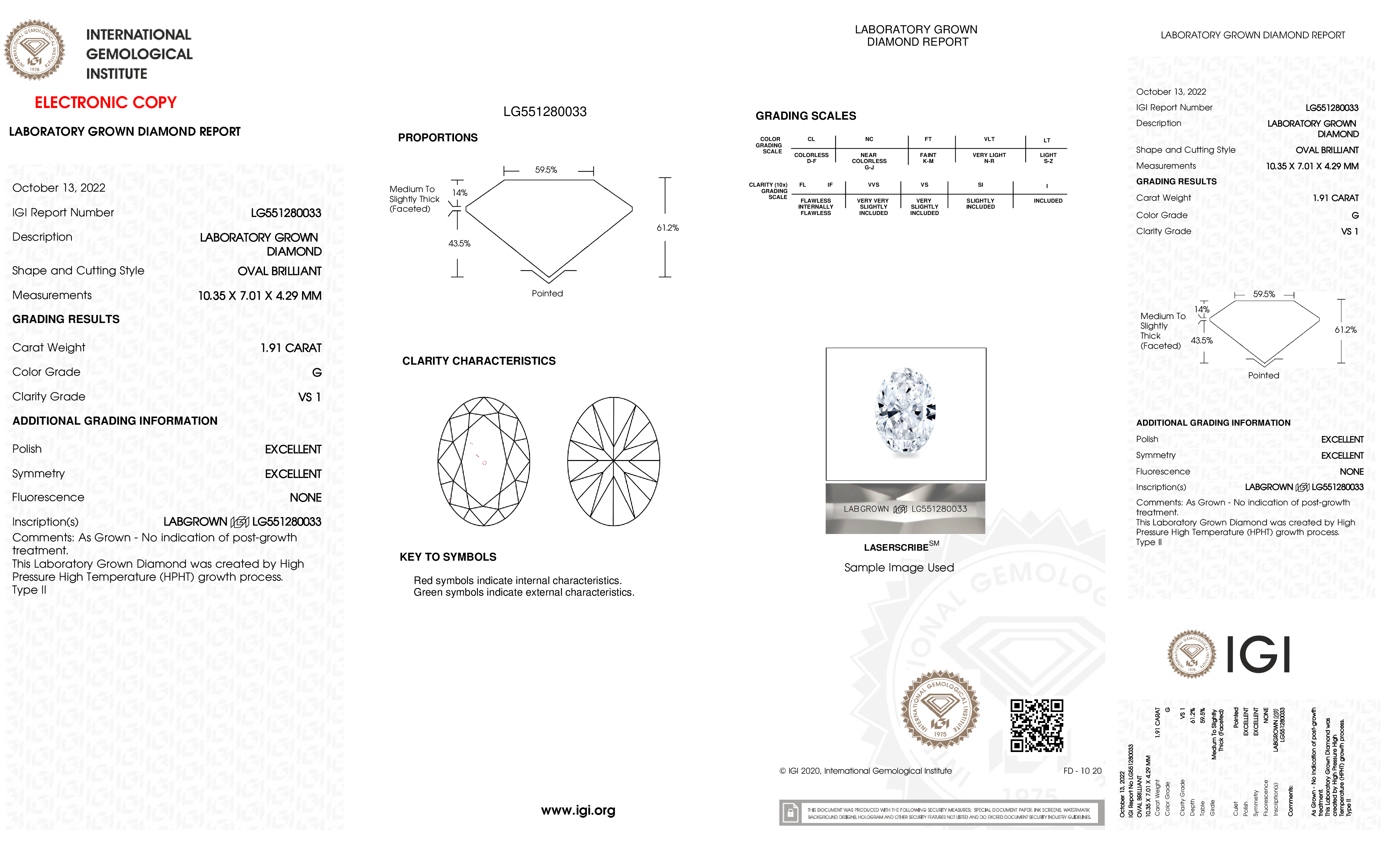 Diamond Certificate