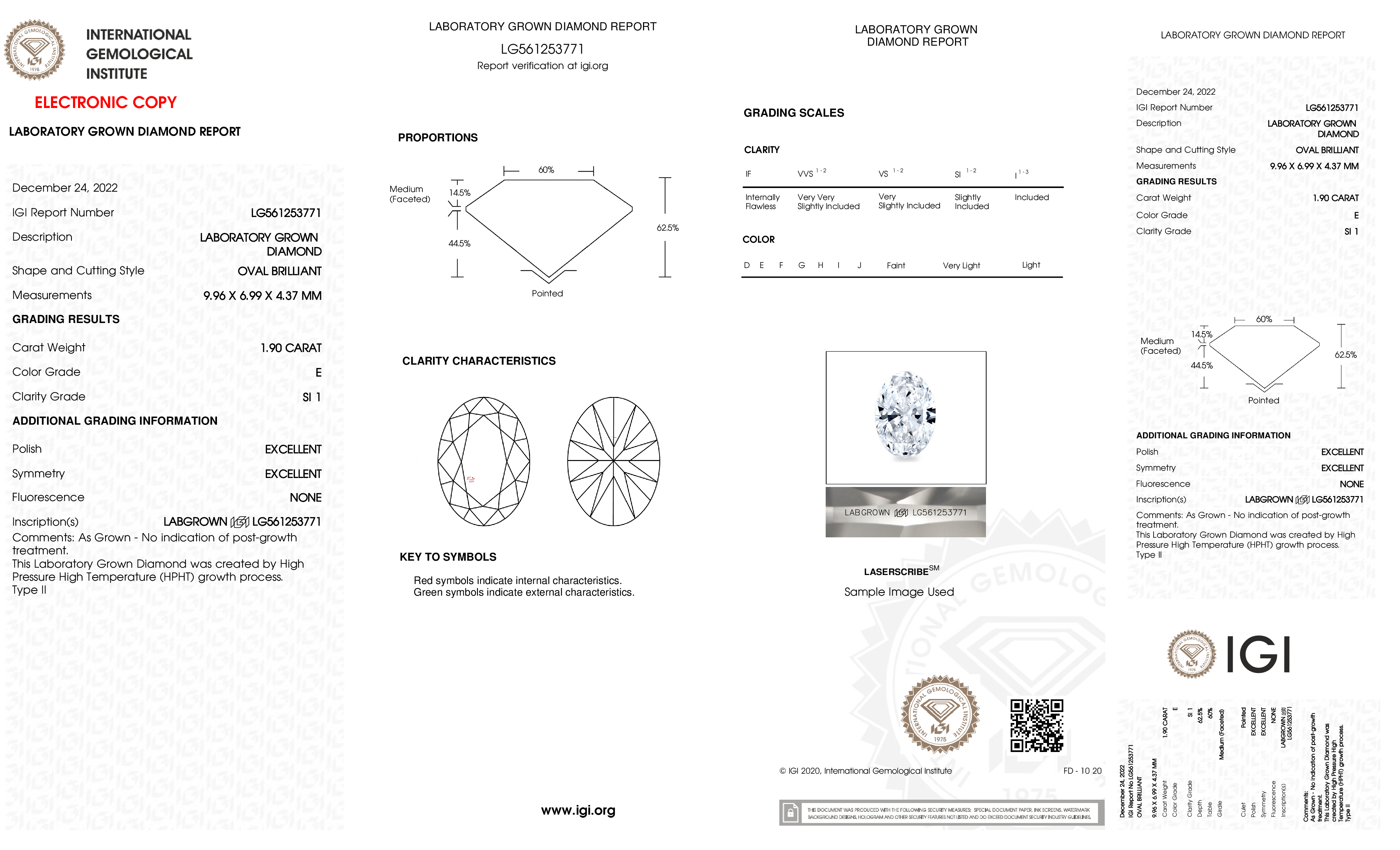 Diamond Certificate