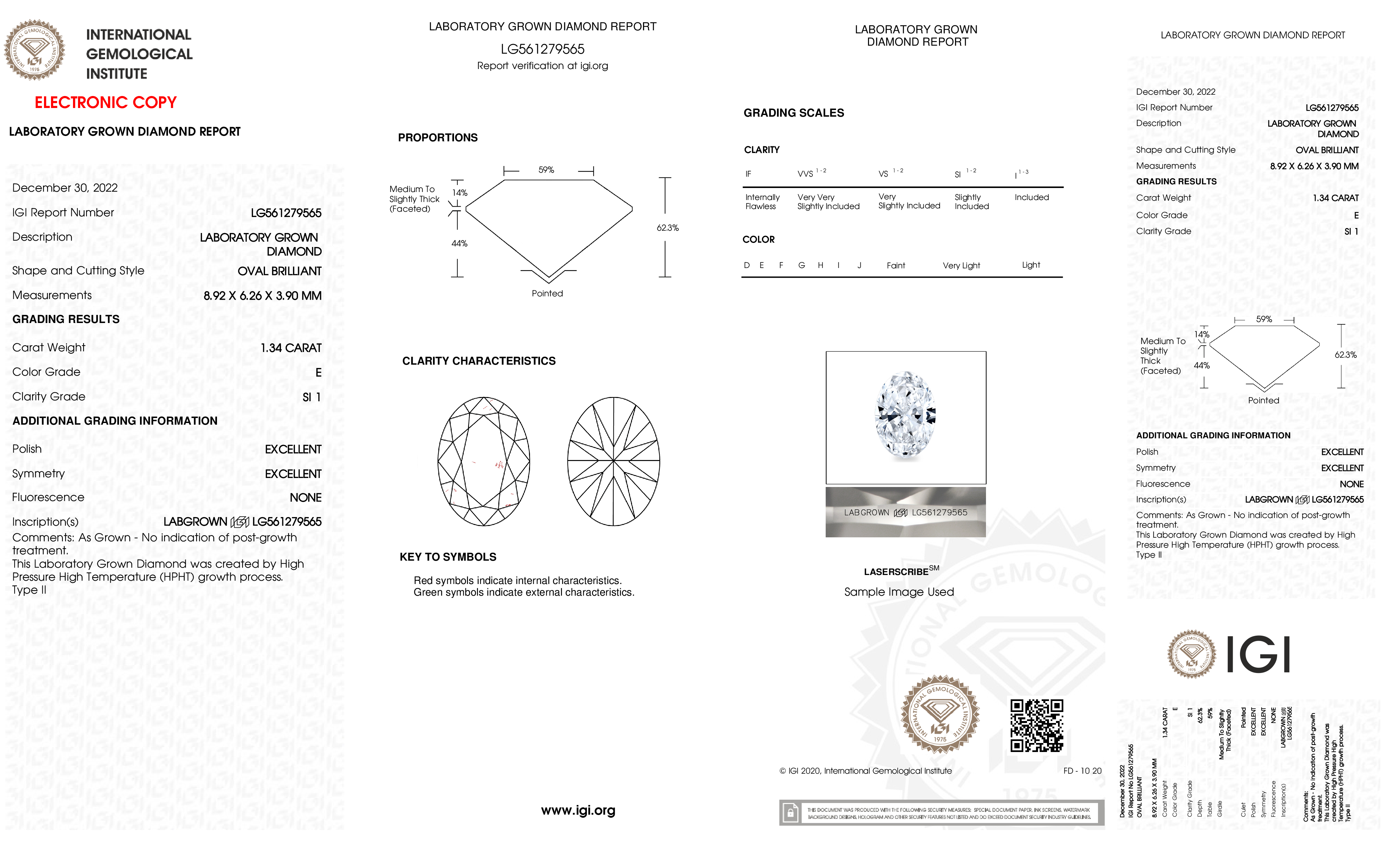 Diamond Certificate