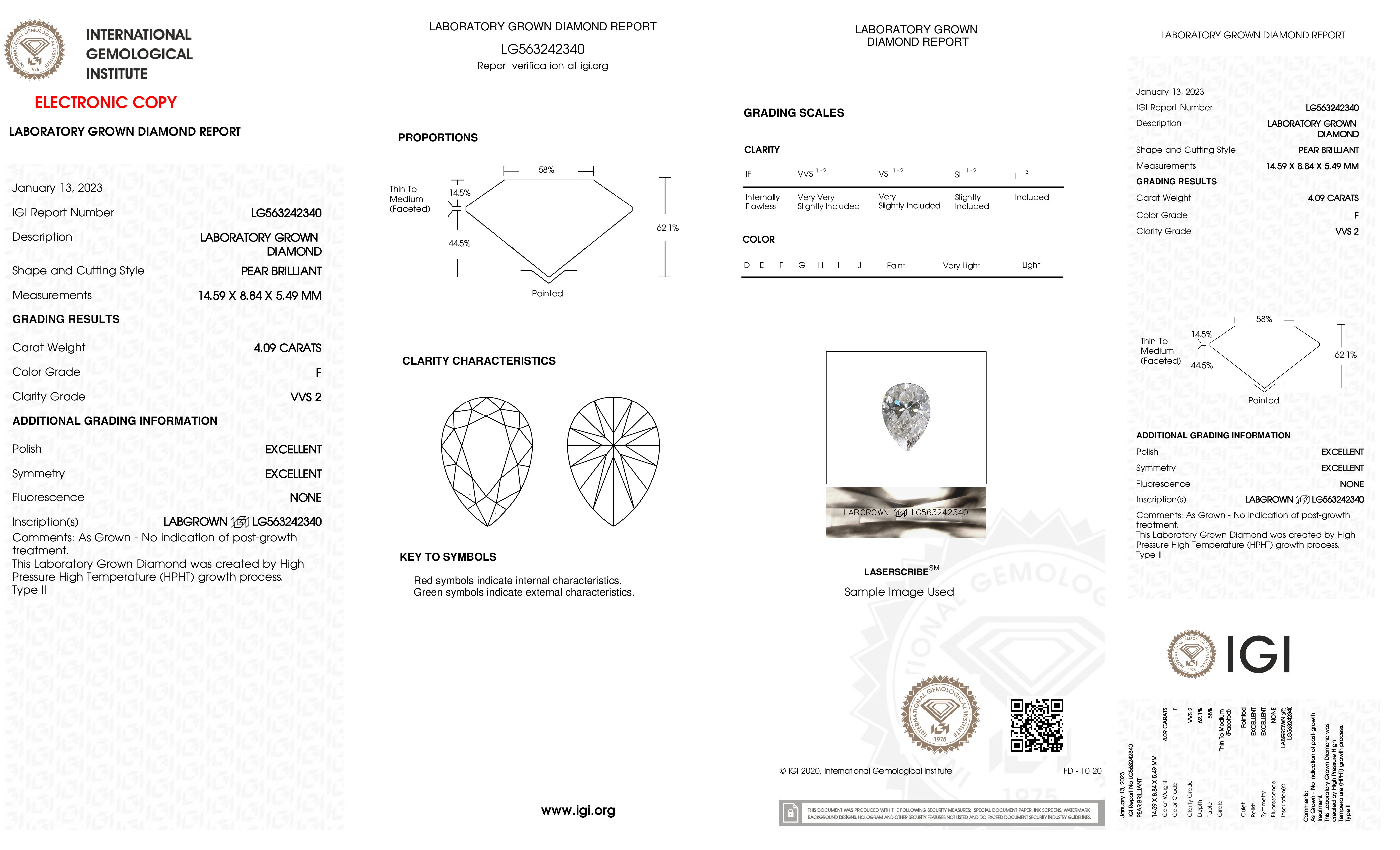 Diamond Certificate