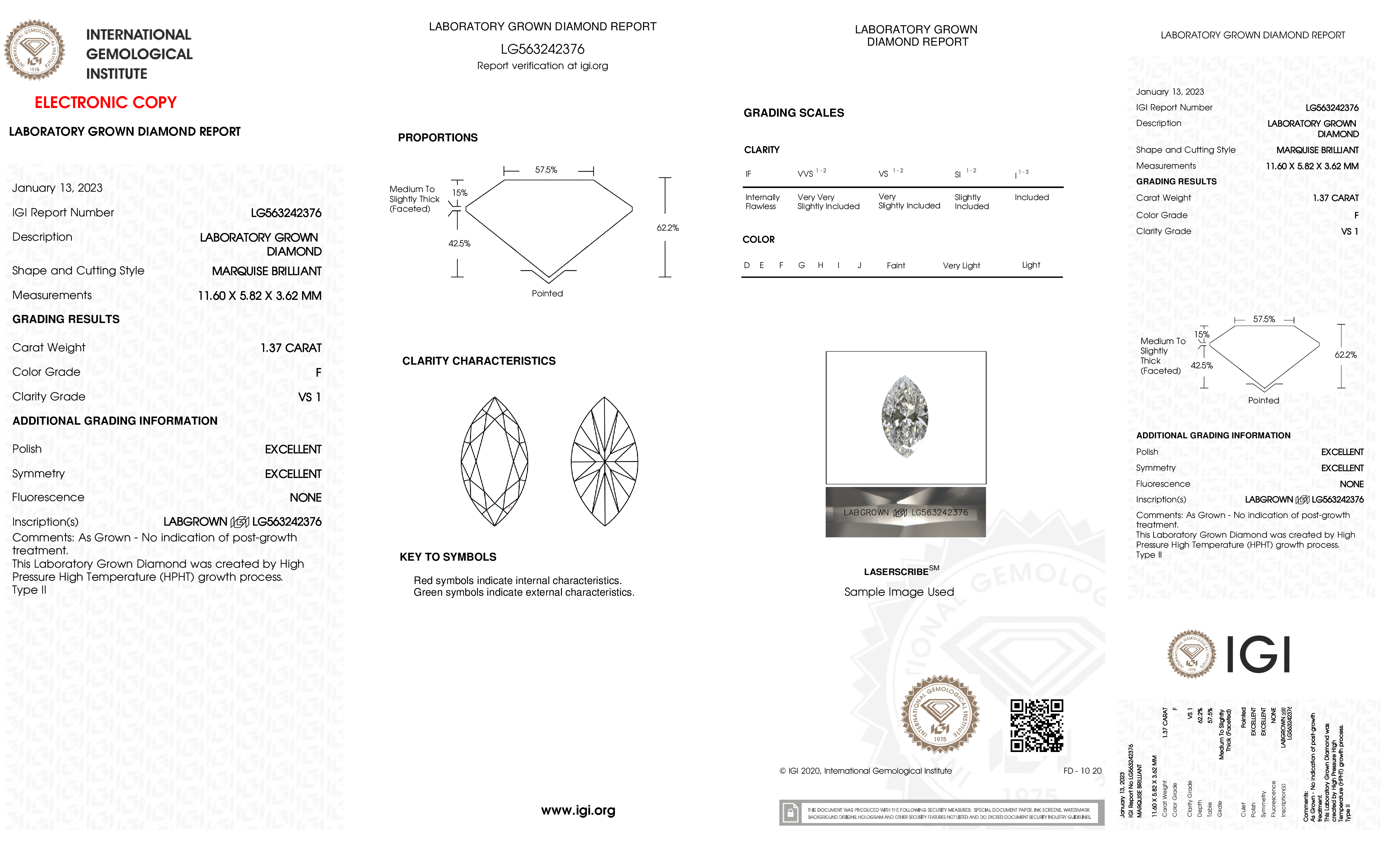 Diamond Certificate
