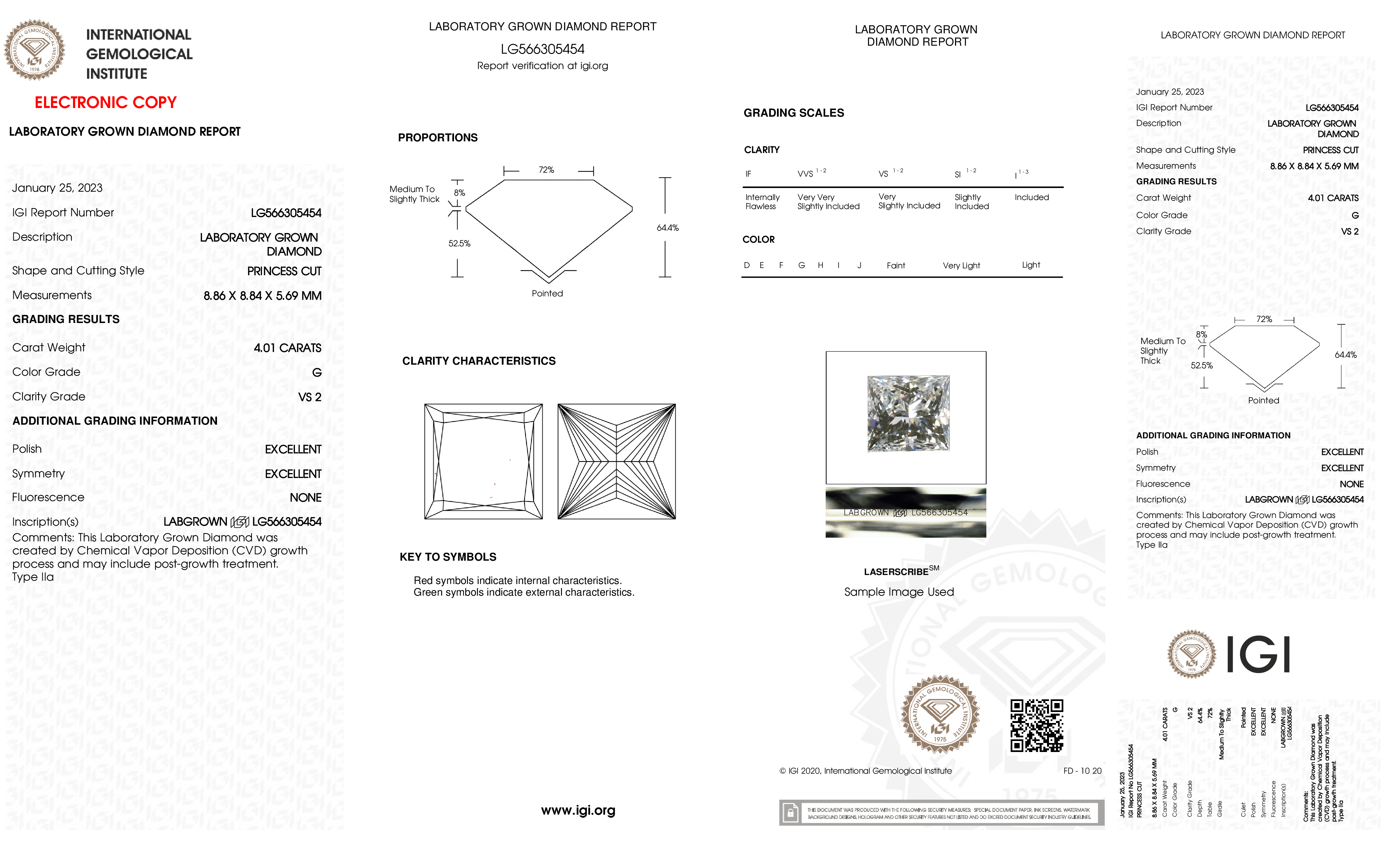 Diamond Certificate
