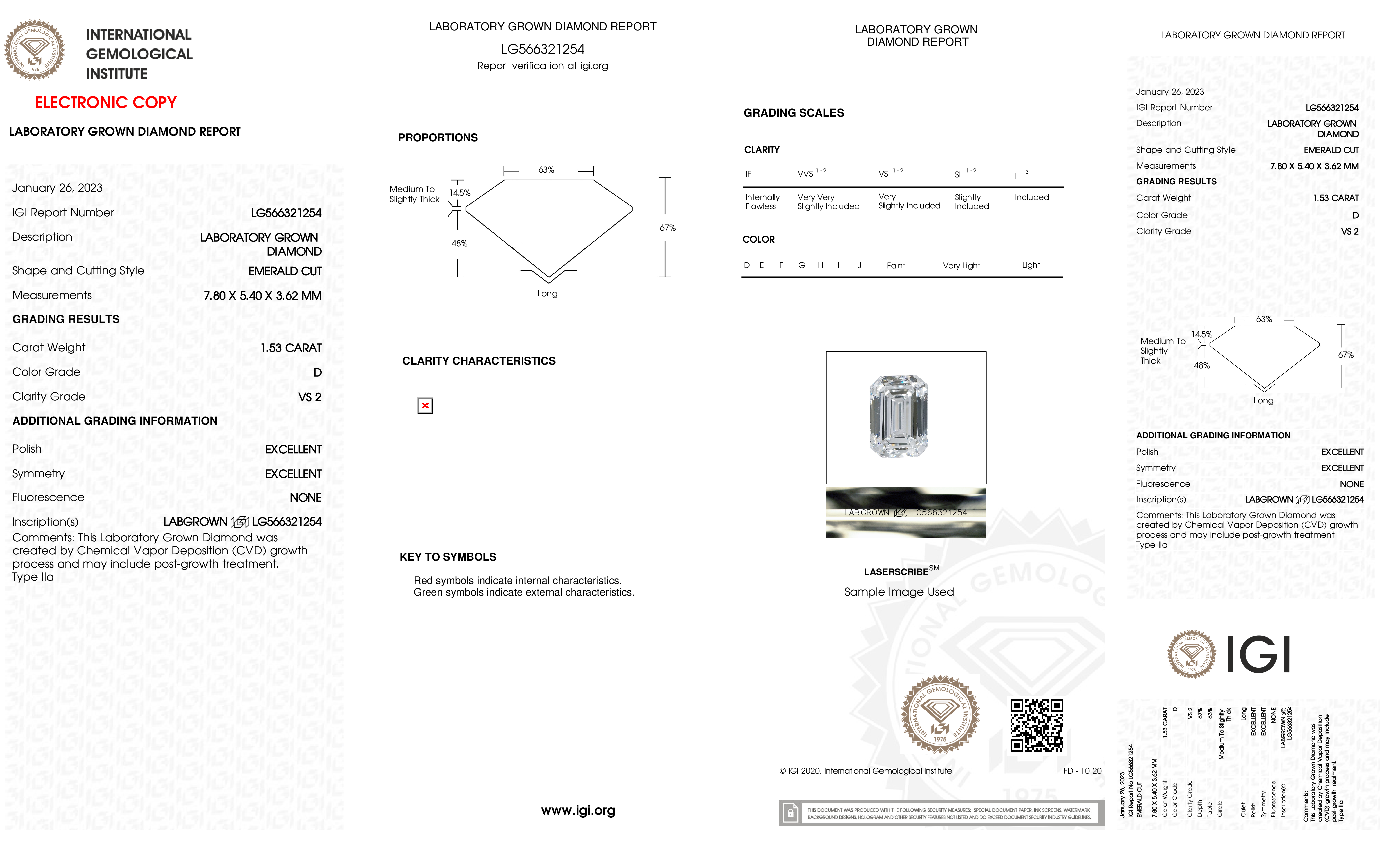 Diamond Certificate