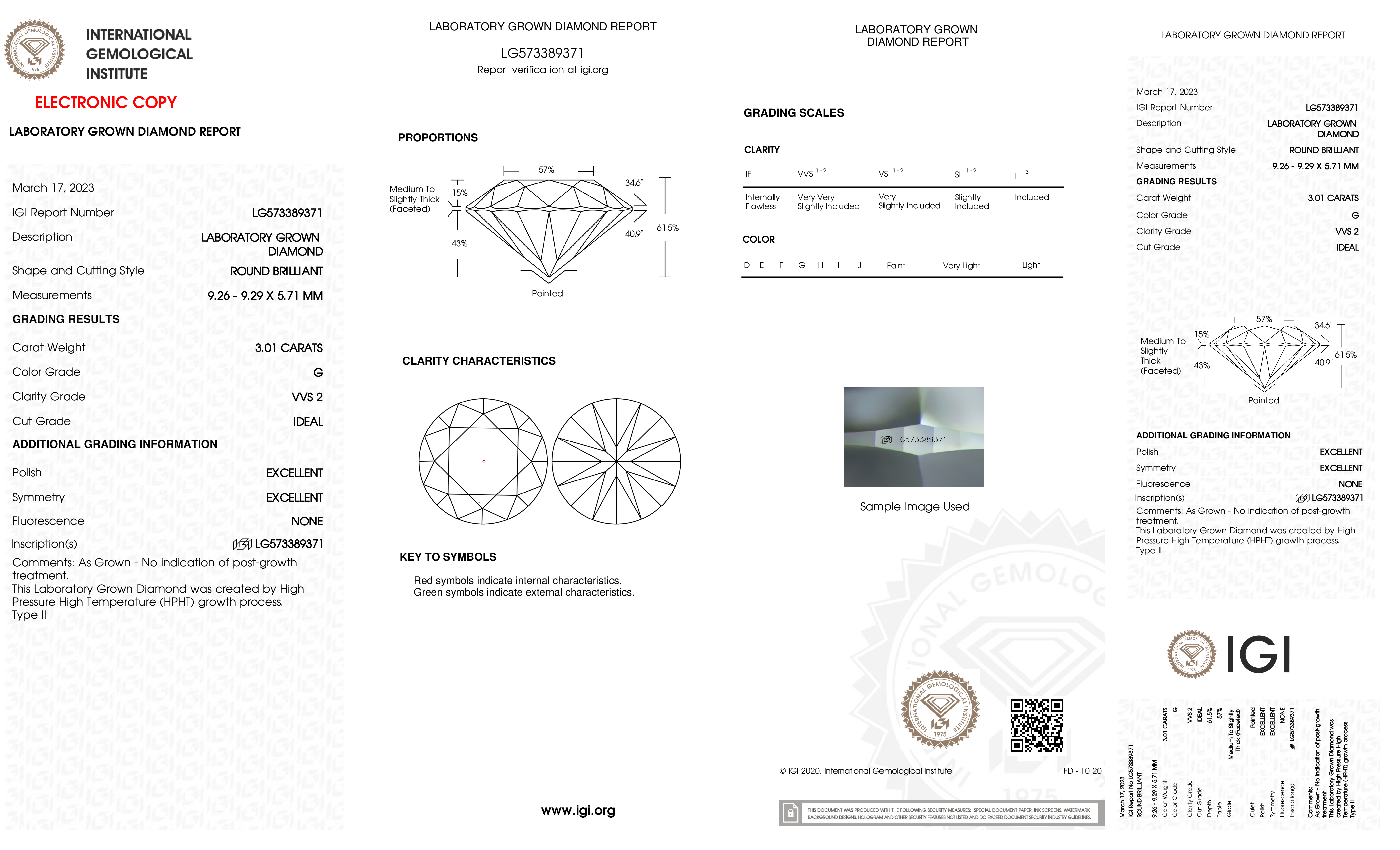Diamond Certificate