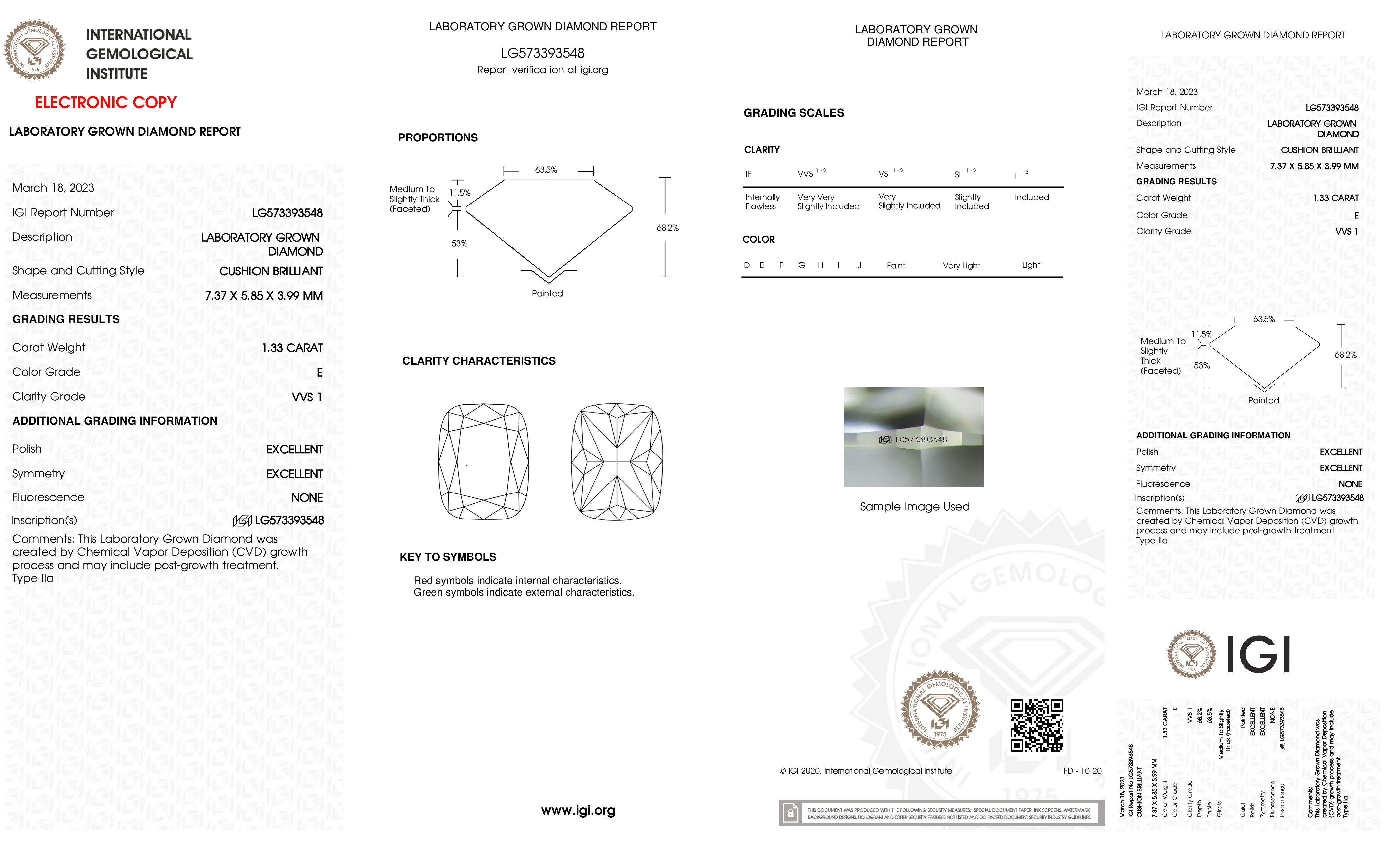 Diamond Certificate