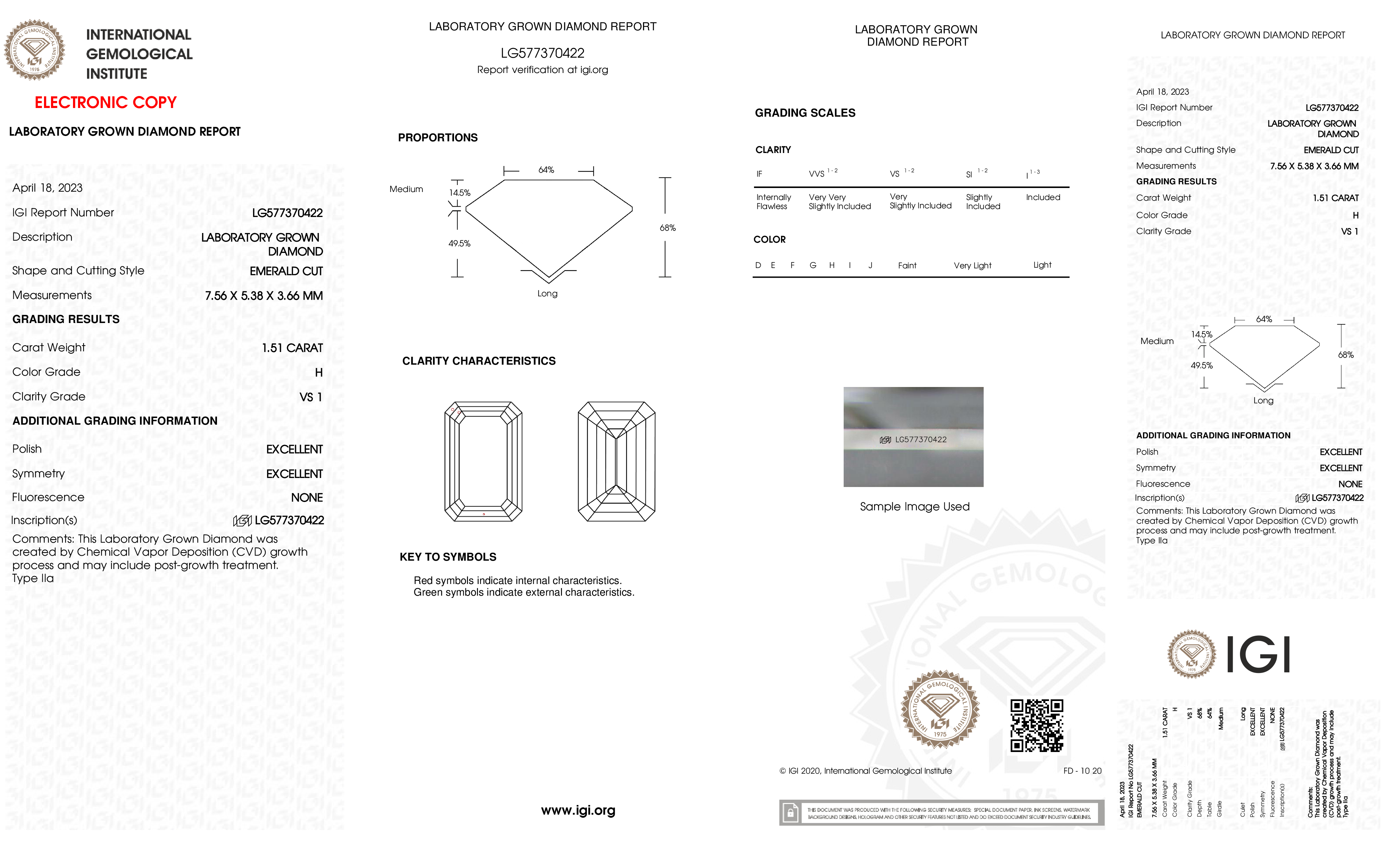 Diamond Certificate