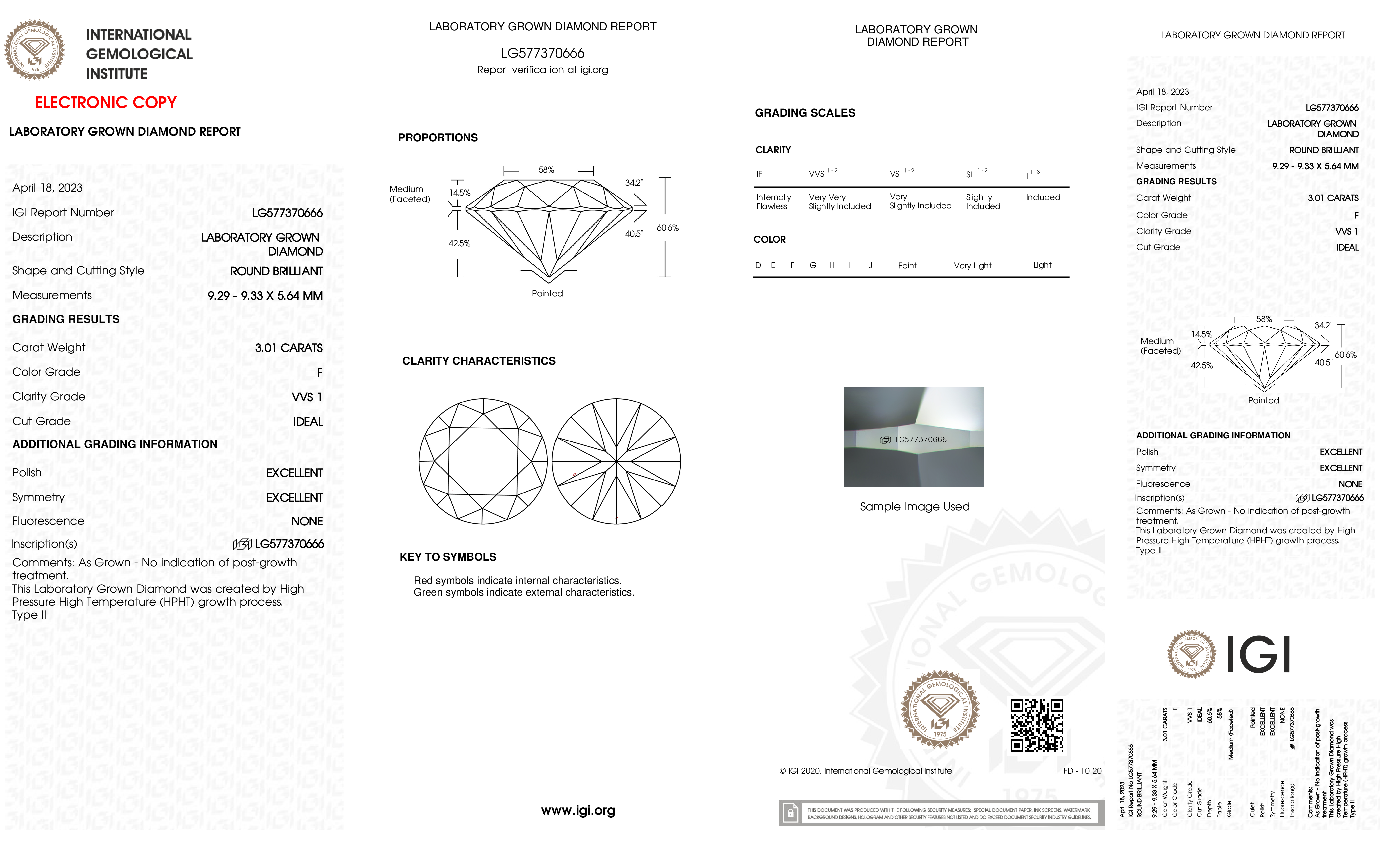 Diamond Certificate