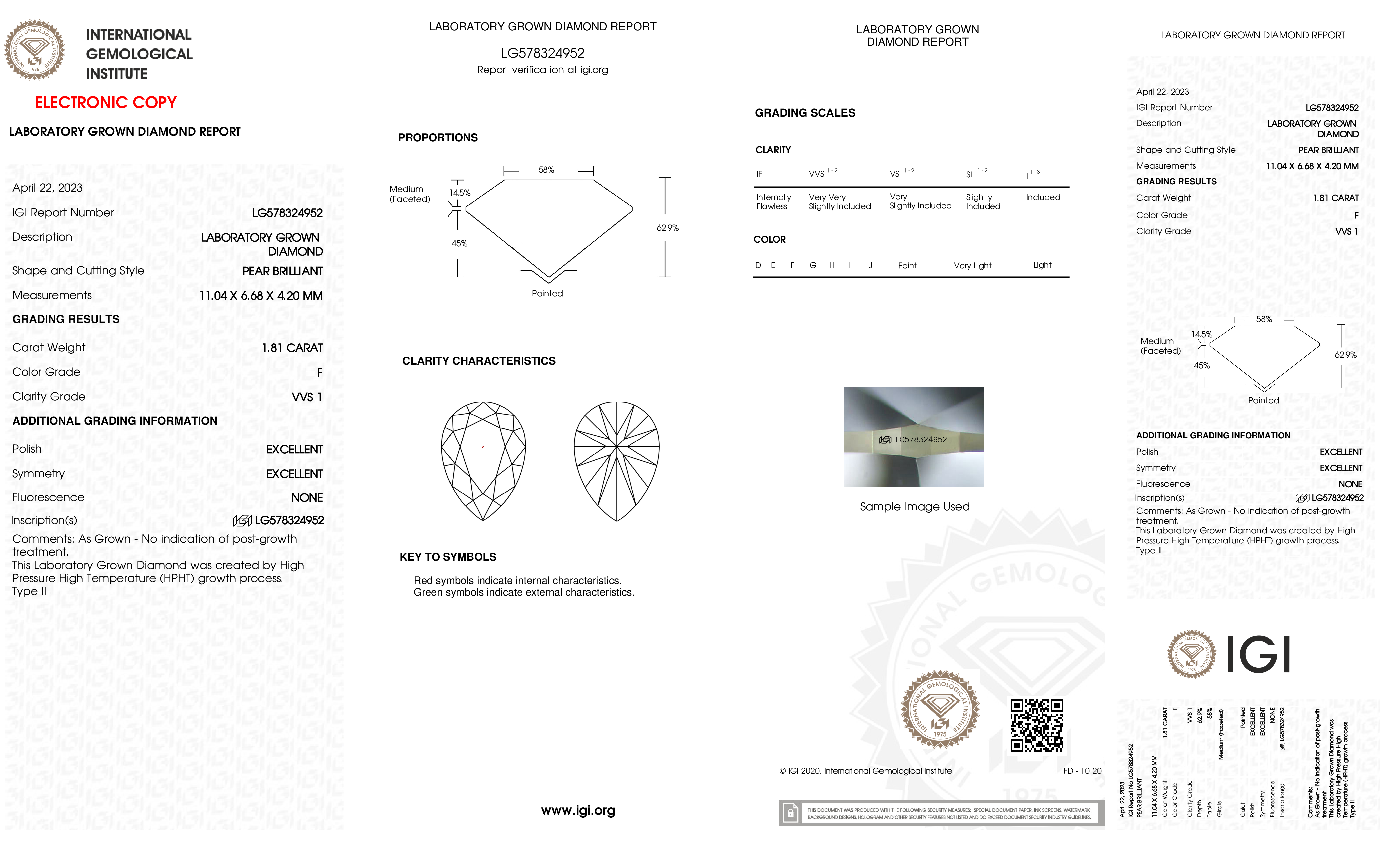 Diamond Certificate