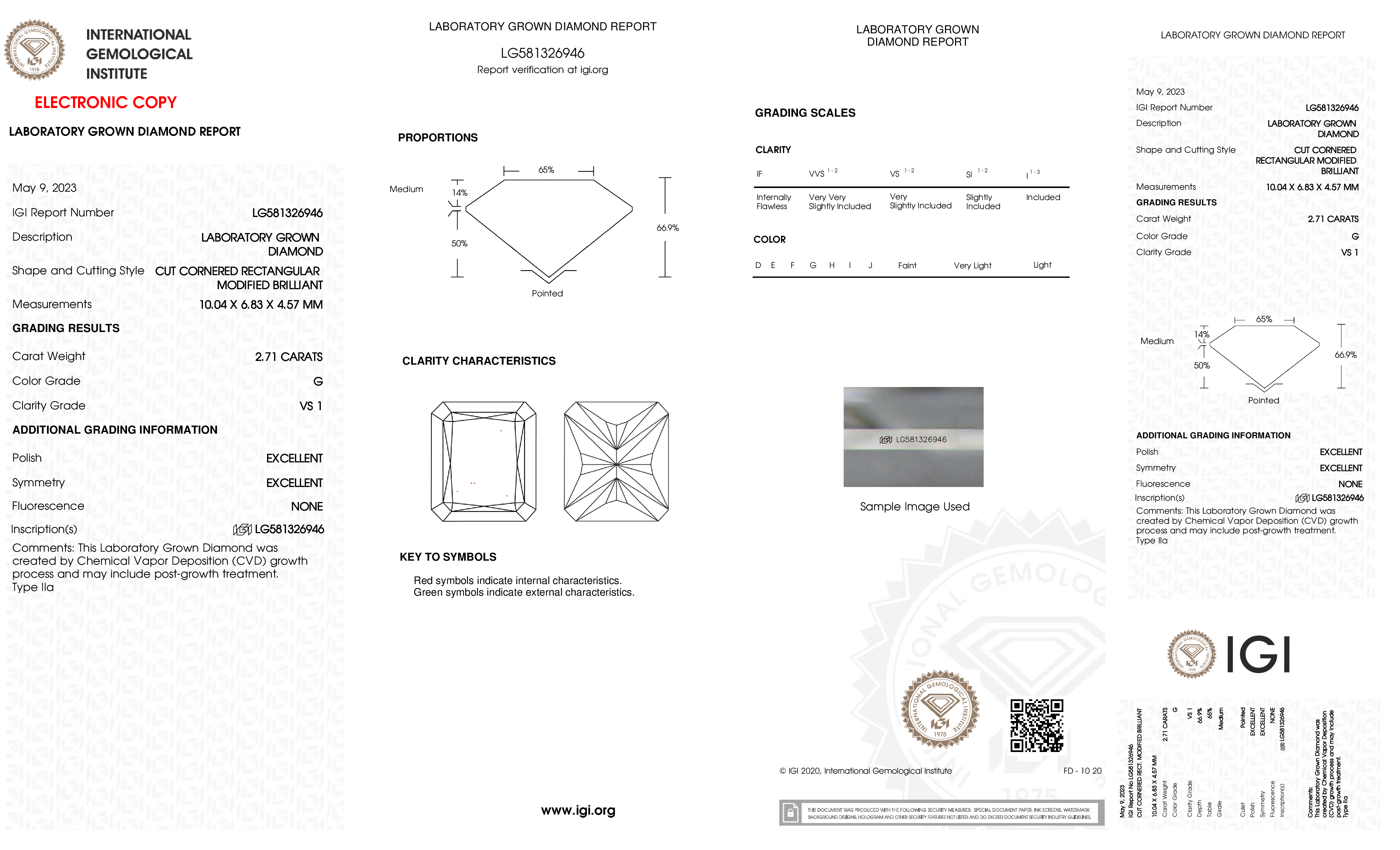 Diamond Certificate