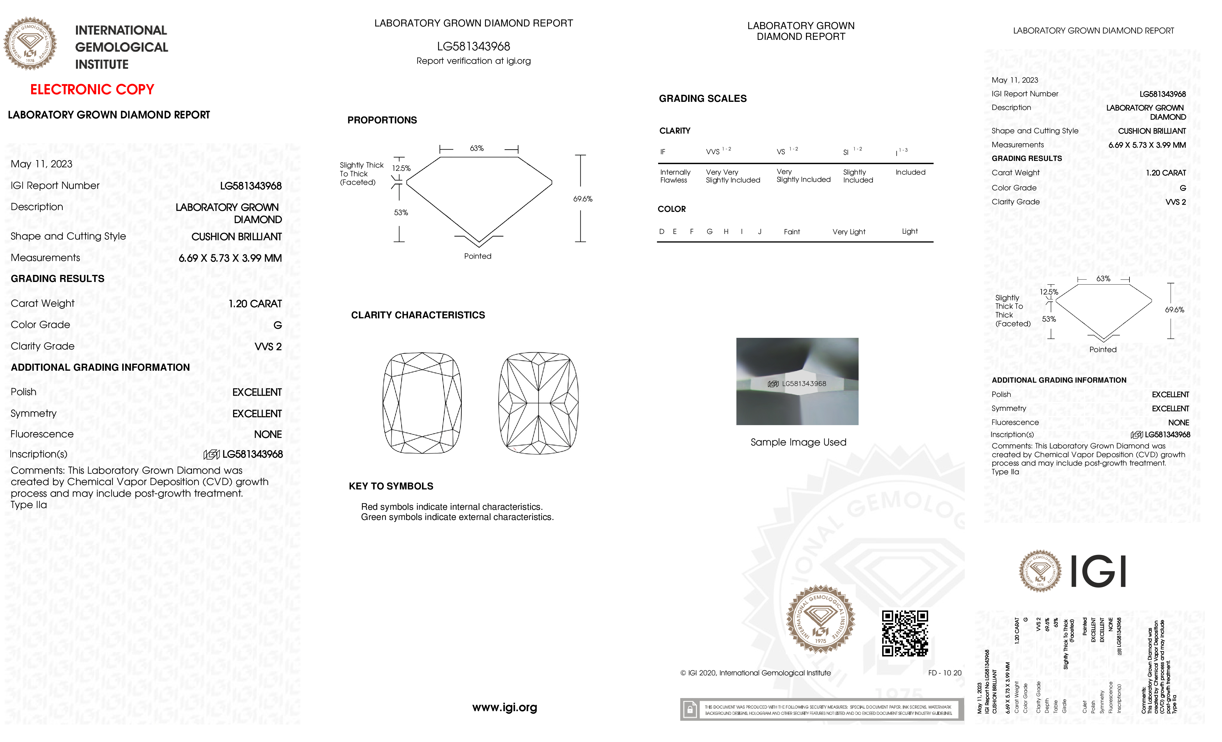 Diamond Certificate