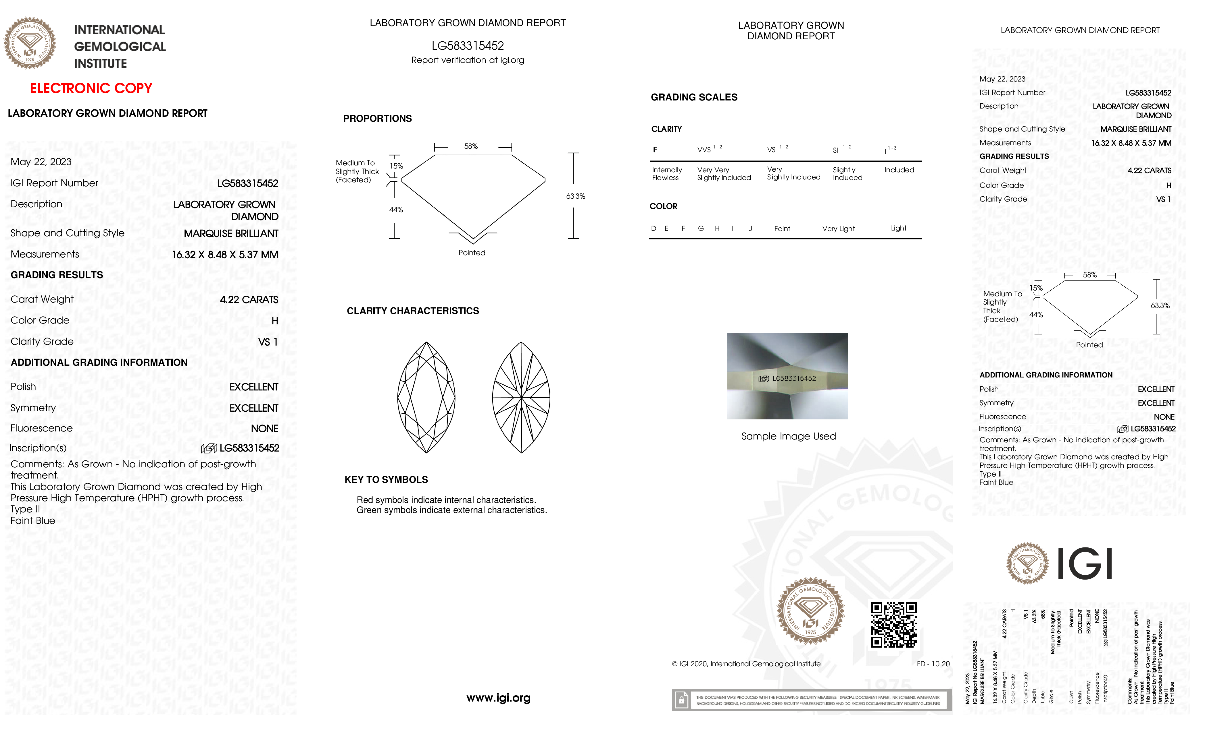 Diamond Certificate