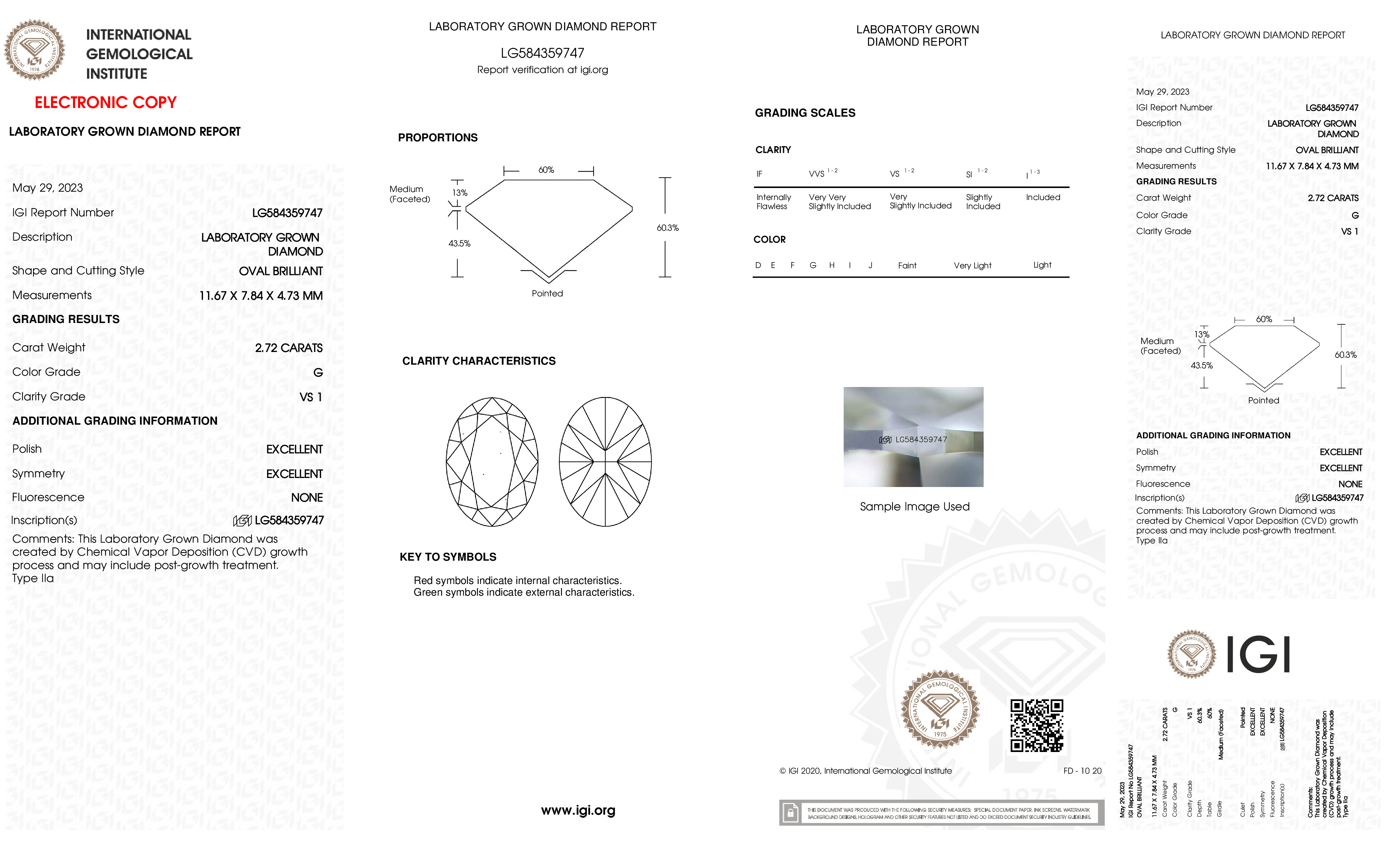 Diamond Certificate