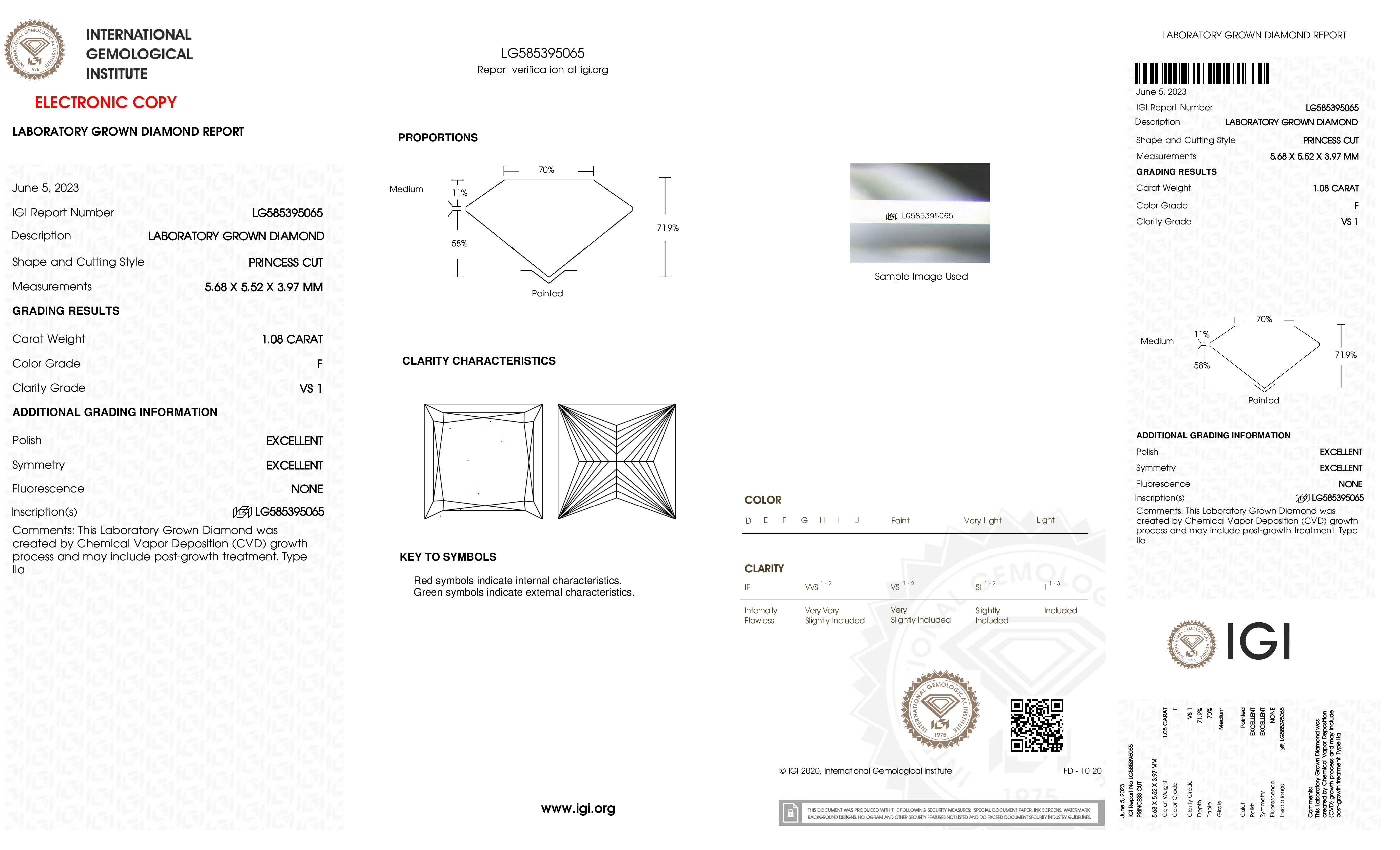 Diamond Certificate