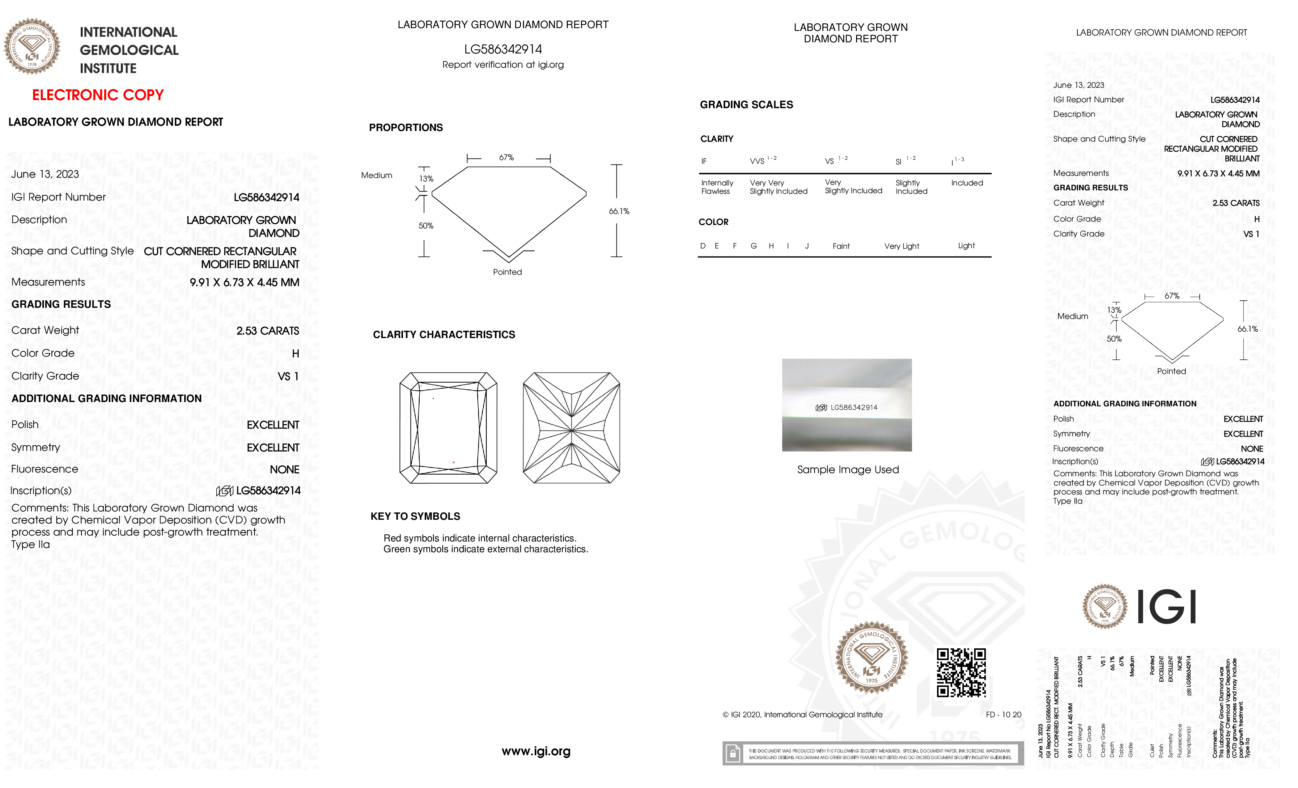 Diamond Certificate