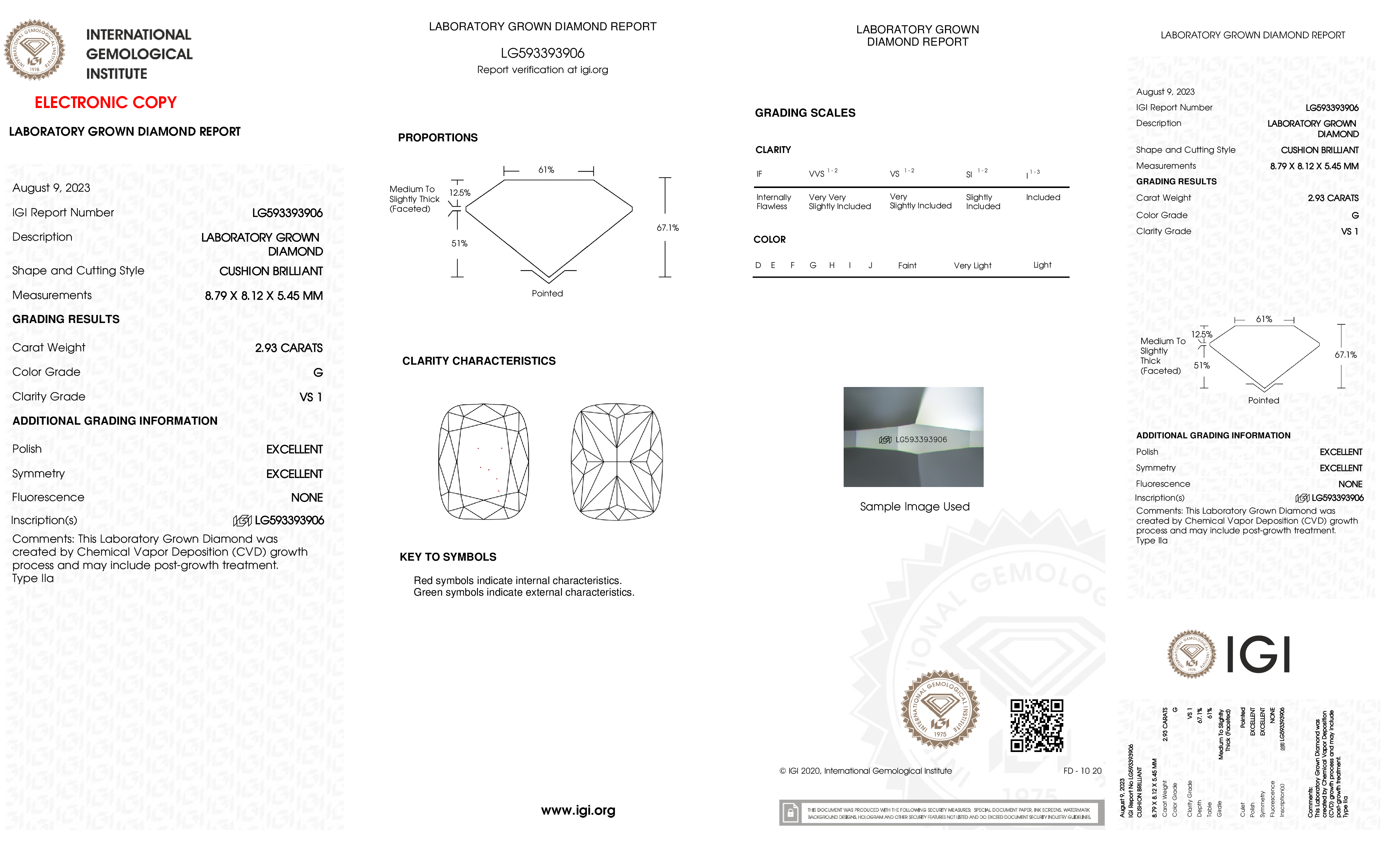 Diamond Certificate