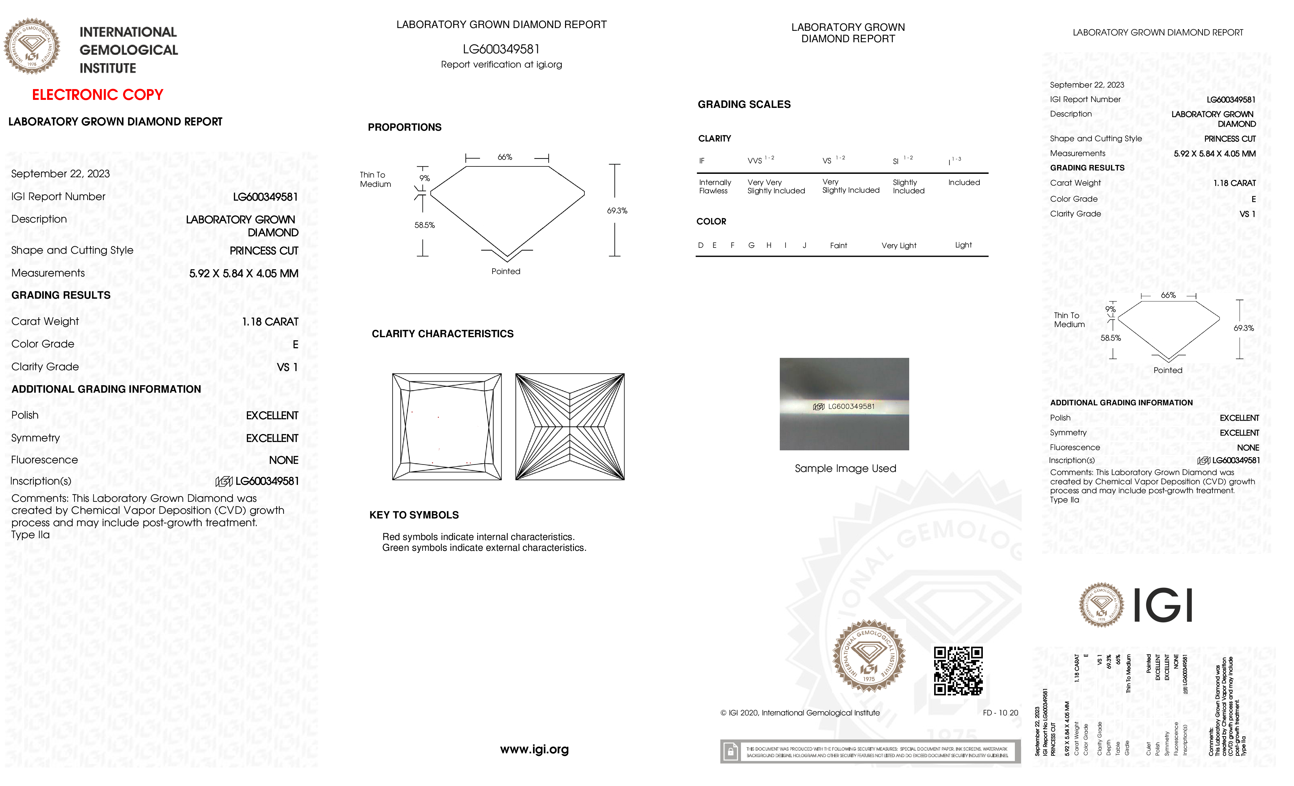 Diamond Certificate