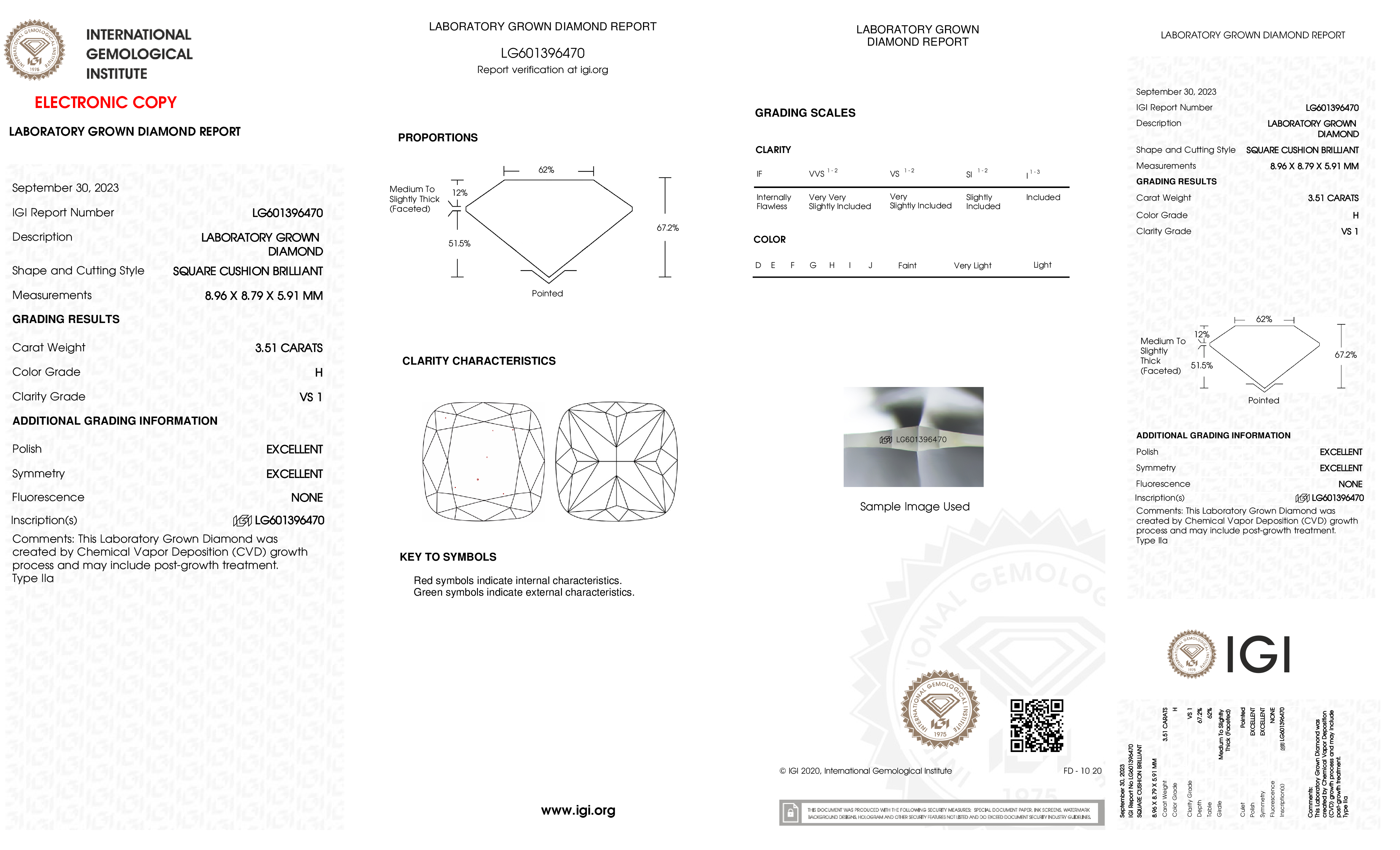 Diamond Certificate