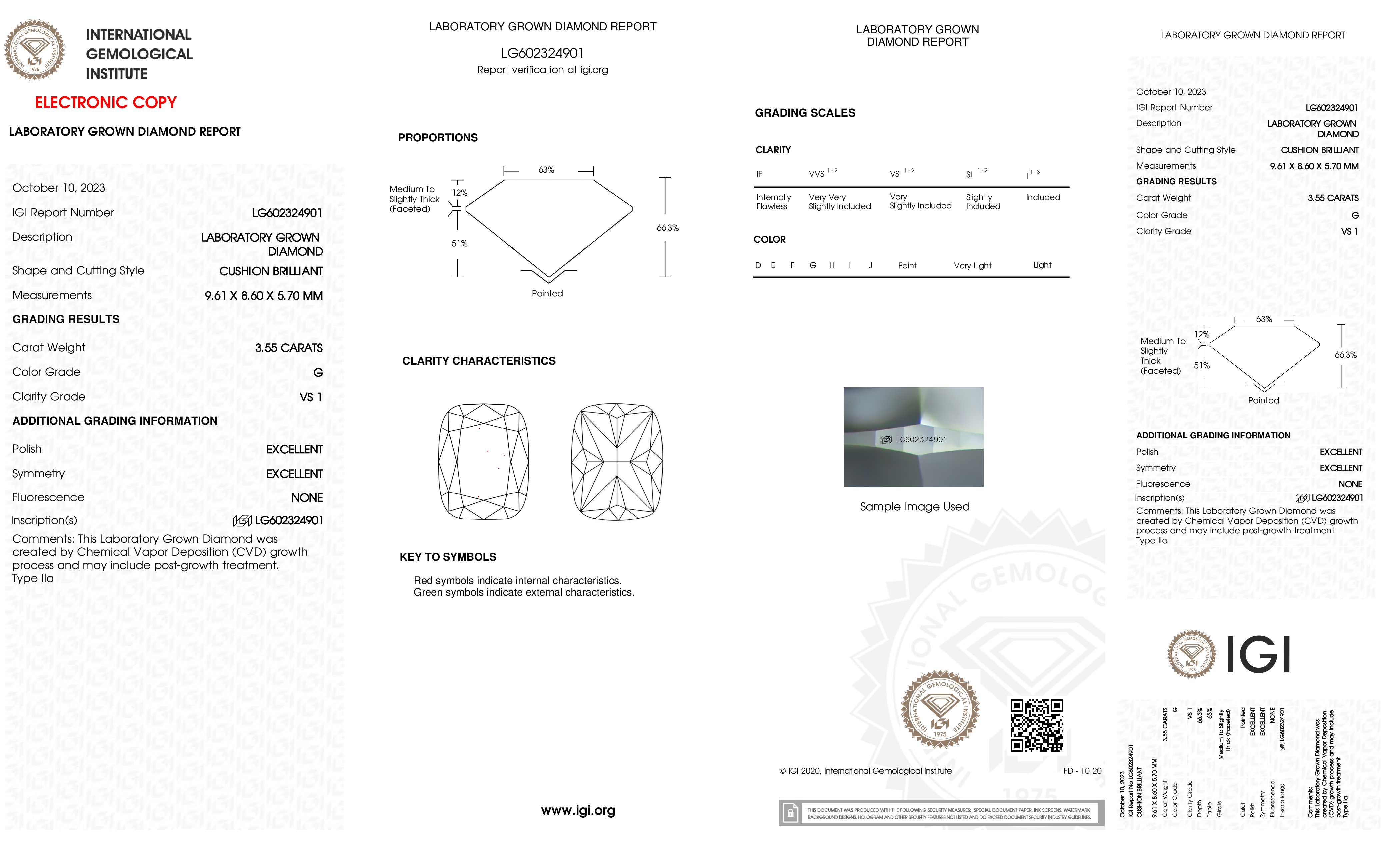Diamond Certificate