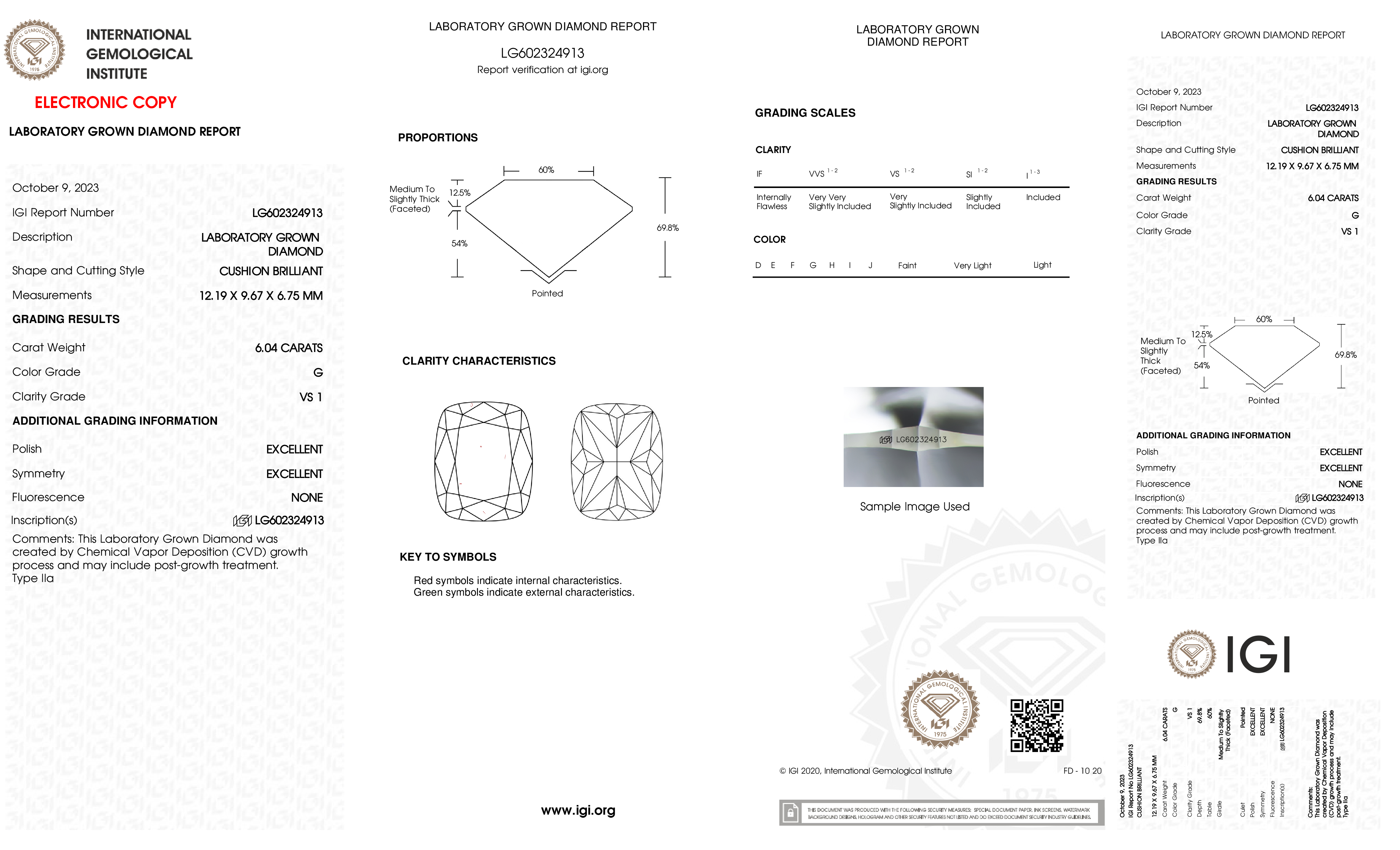 Diamond Certificate