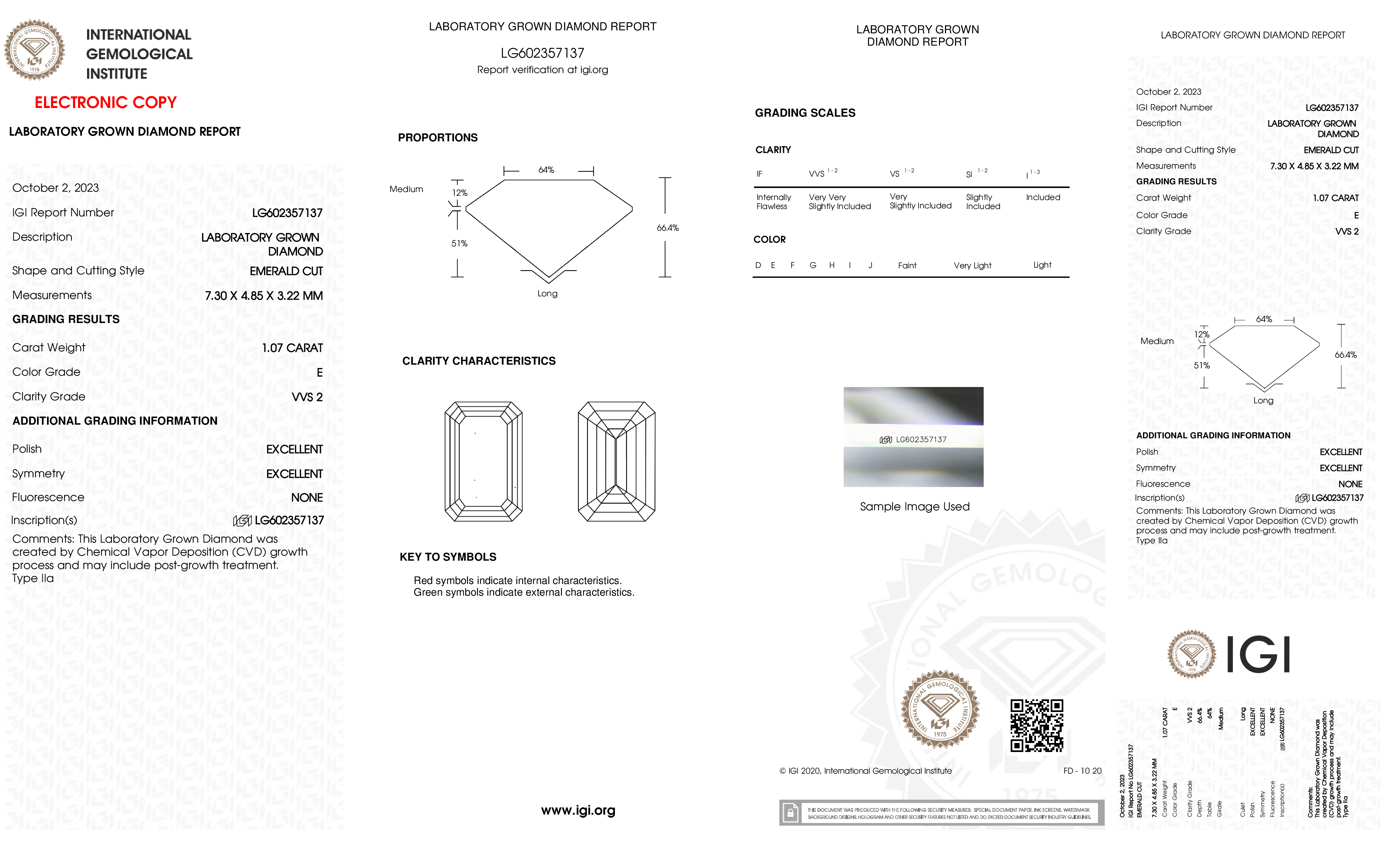 Diamond Certificate