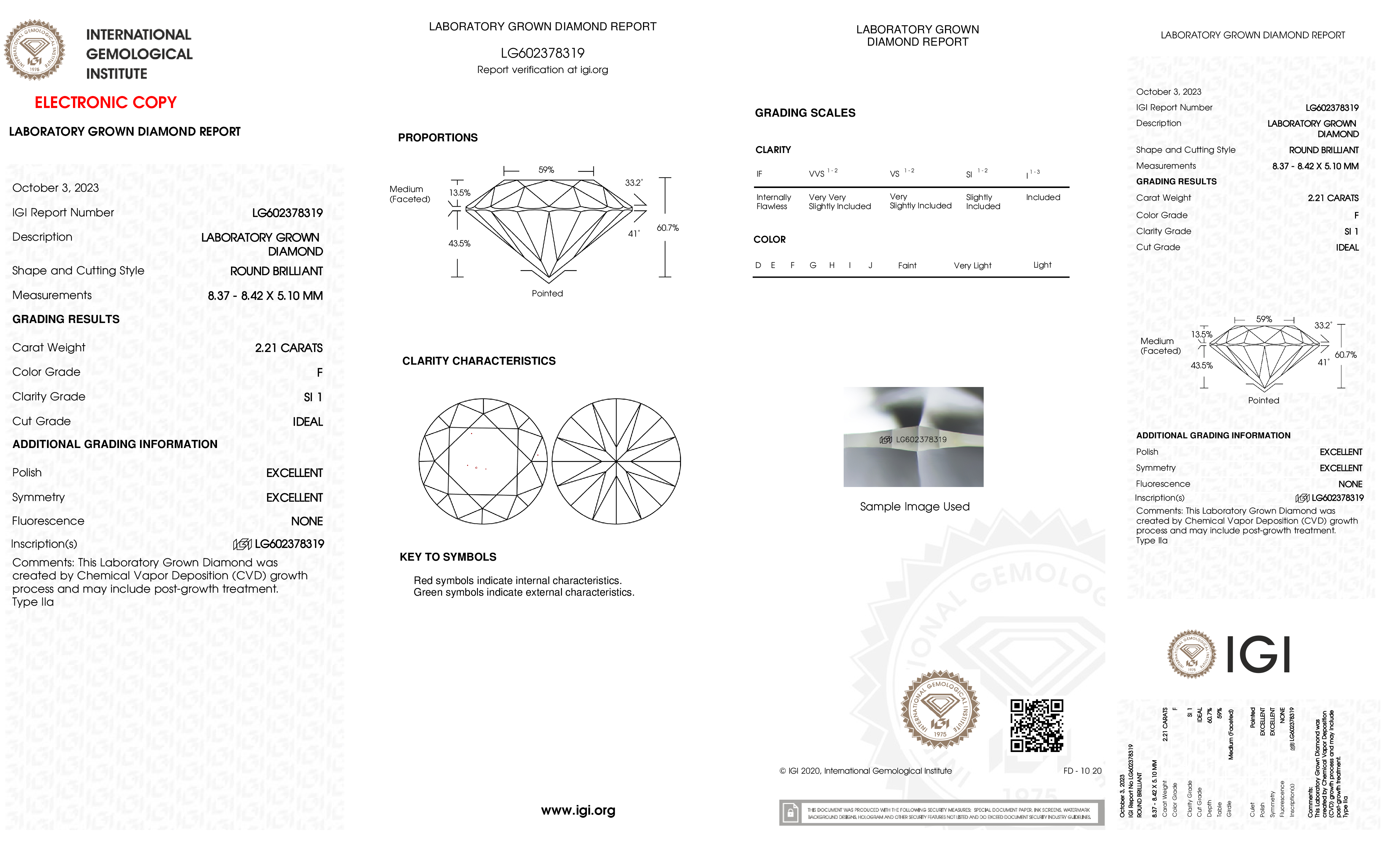 Diamond Certificate