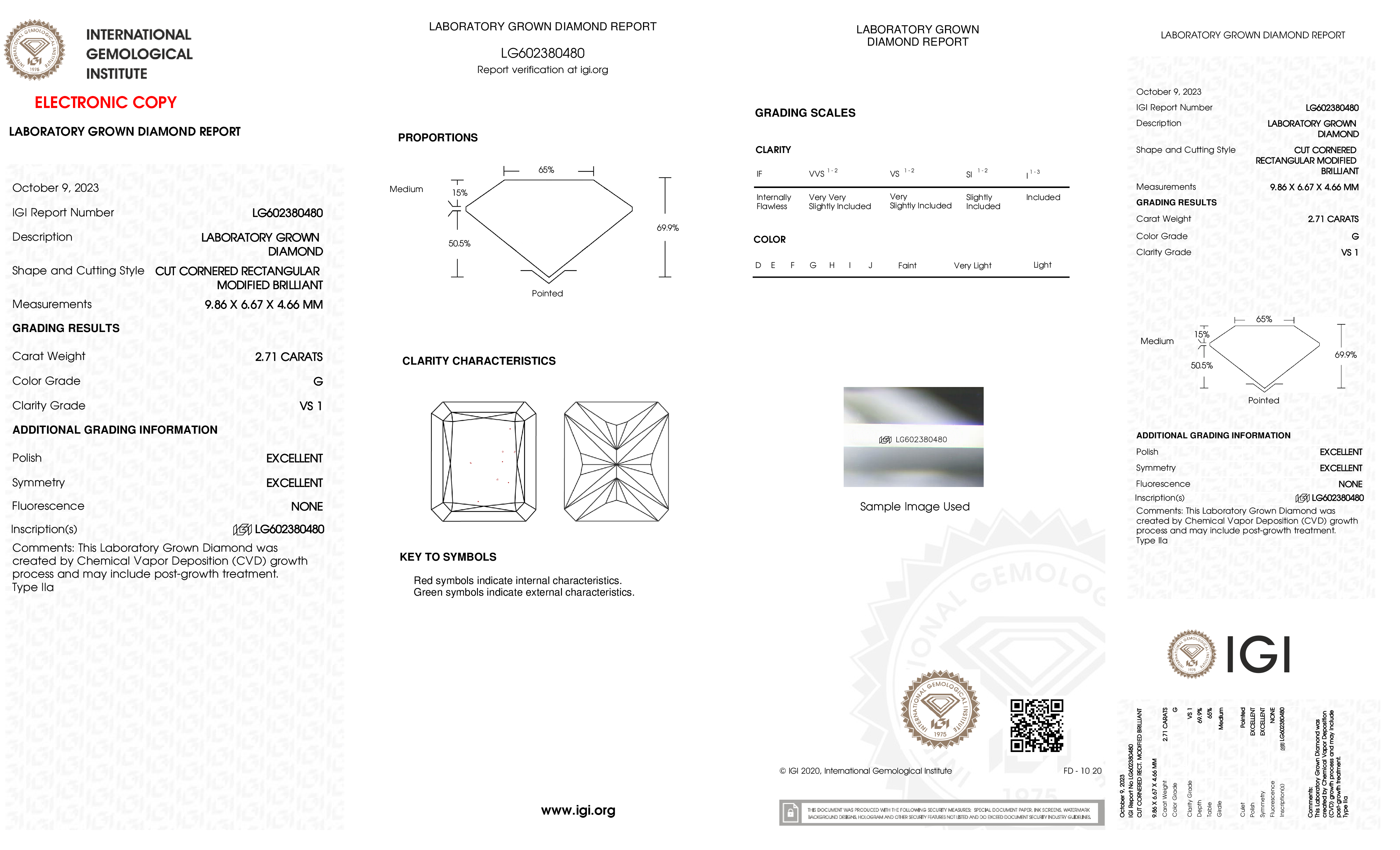 Diamond Certificate